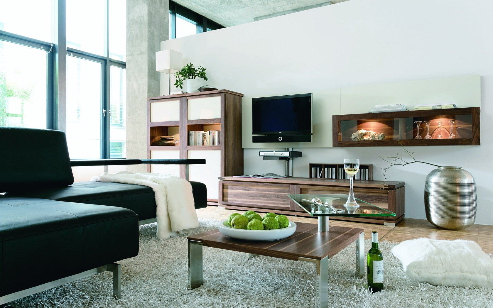 comfort, decoration, fireplace, cabinet, chair, 720P, luxury, domestic Kitchen, modern, sofa, open Concept, inside Of, elegance, residential District, HD Wallpaper