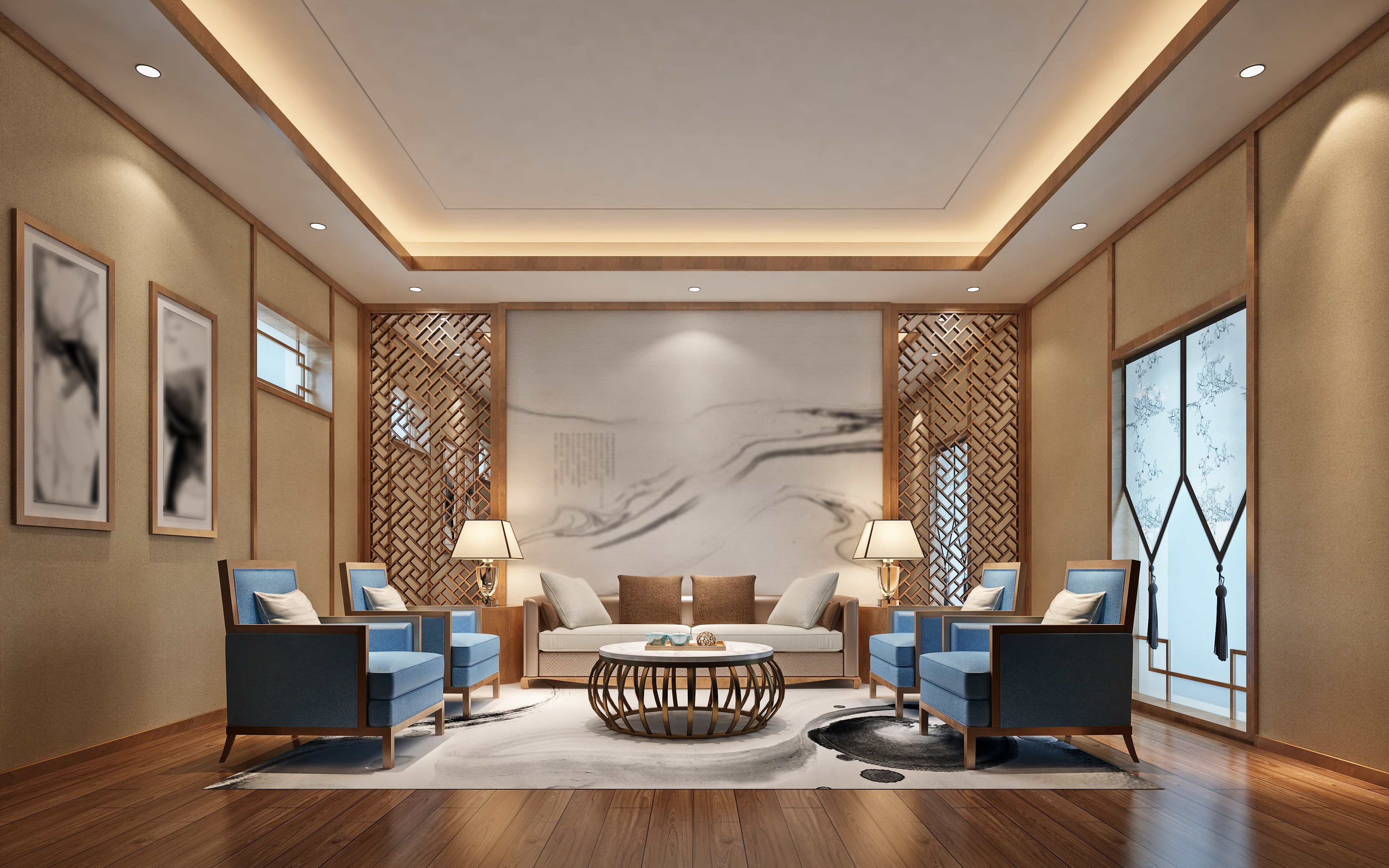 pictures, interior, 4K, living room, furniture, Living, design, lamp, modern, HD Wallpaper