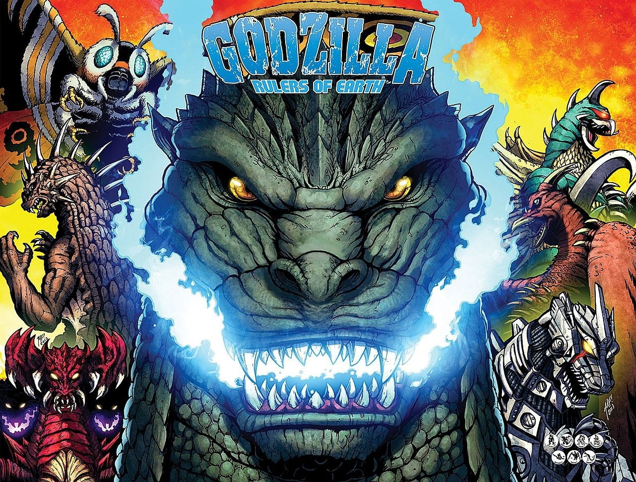 Godzilla: Rulers Of Earth, Godzilla, 720P, HD Wallpaper