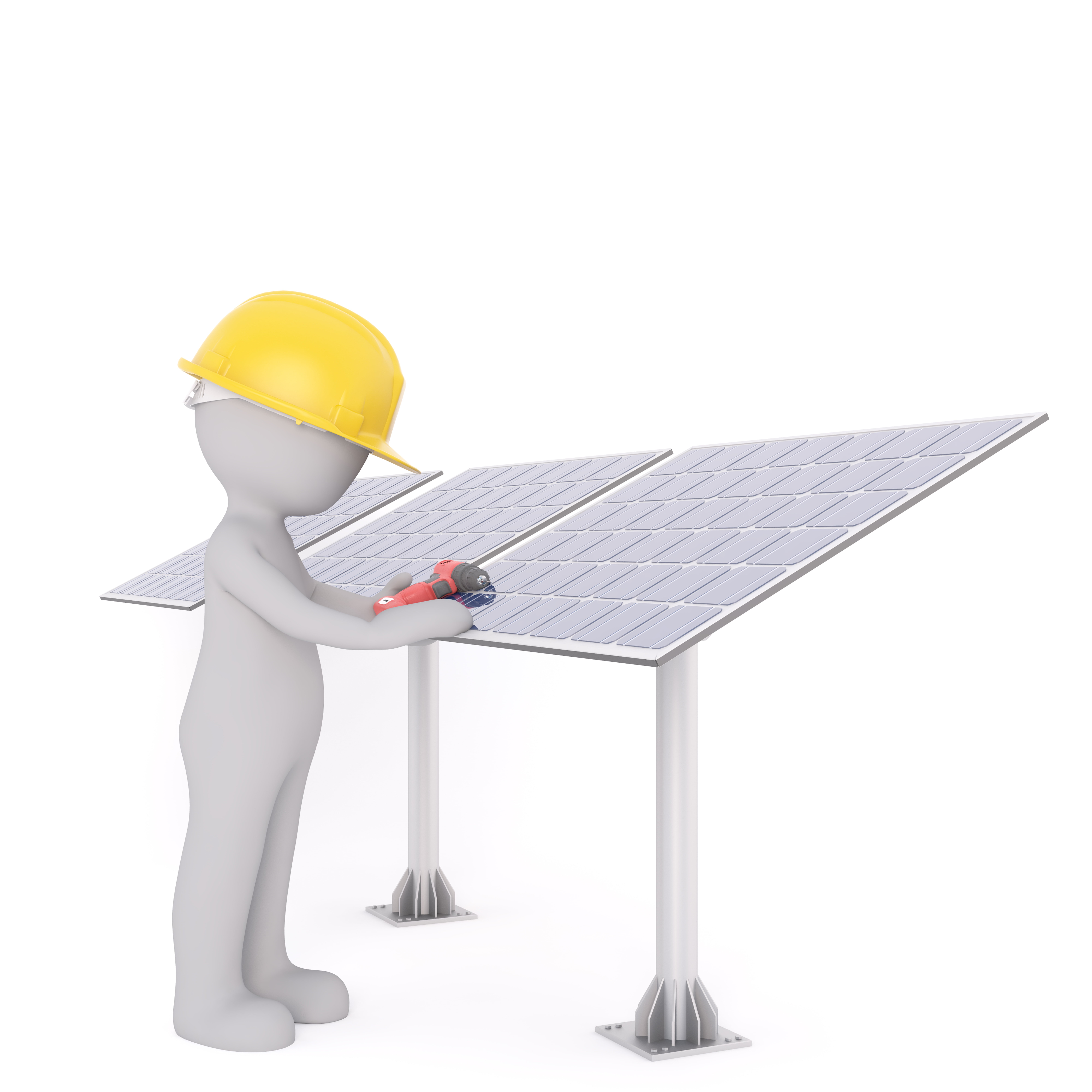 men, full length, full body, alternative energy, full, people, standing, solar panel, hat, indoors, security, protection, headwear, solarcity, white background, Phone HD Wallpaper