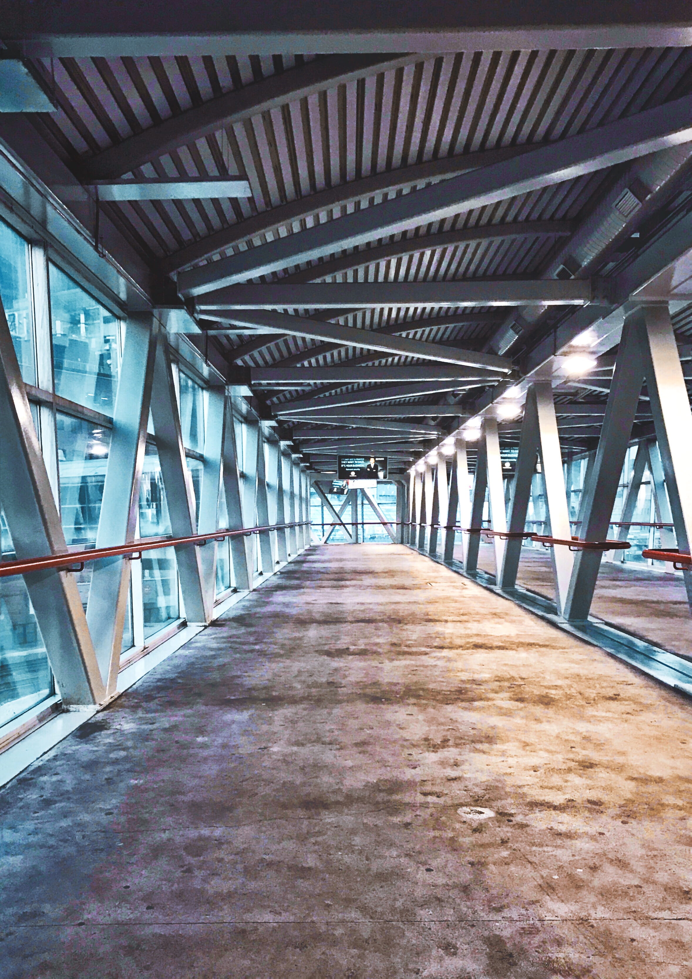 no people, architectural column, underneath, day, toronto, 2K, indoors, built structure, ceiling, connection, transportation, minimal, empty, architecture, Phone HD Wallpaper