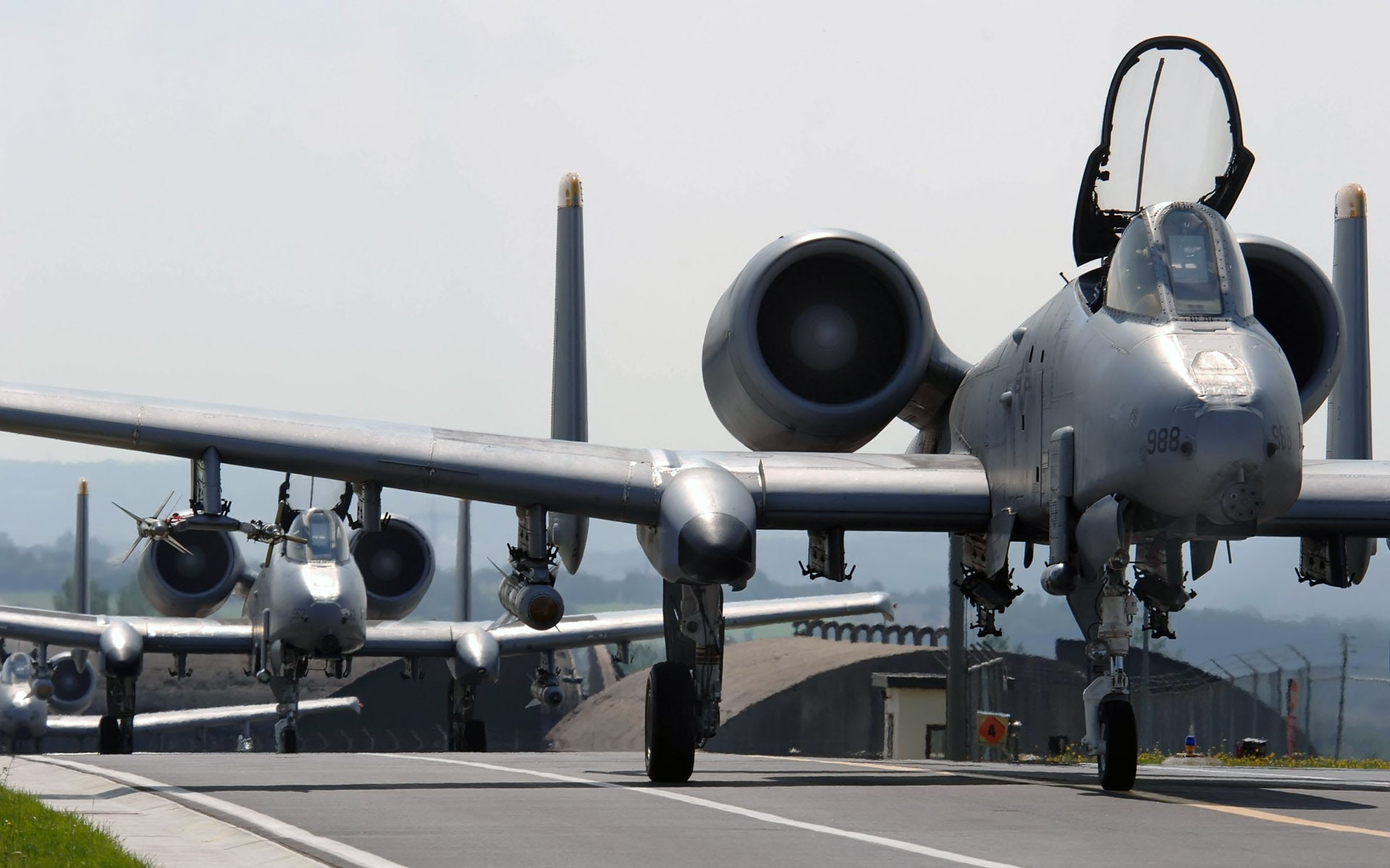 ii, thunderbolt, aircrafts, 1080P, HD Wallpaper