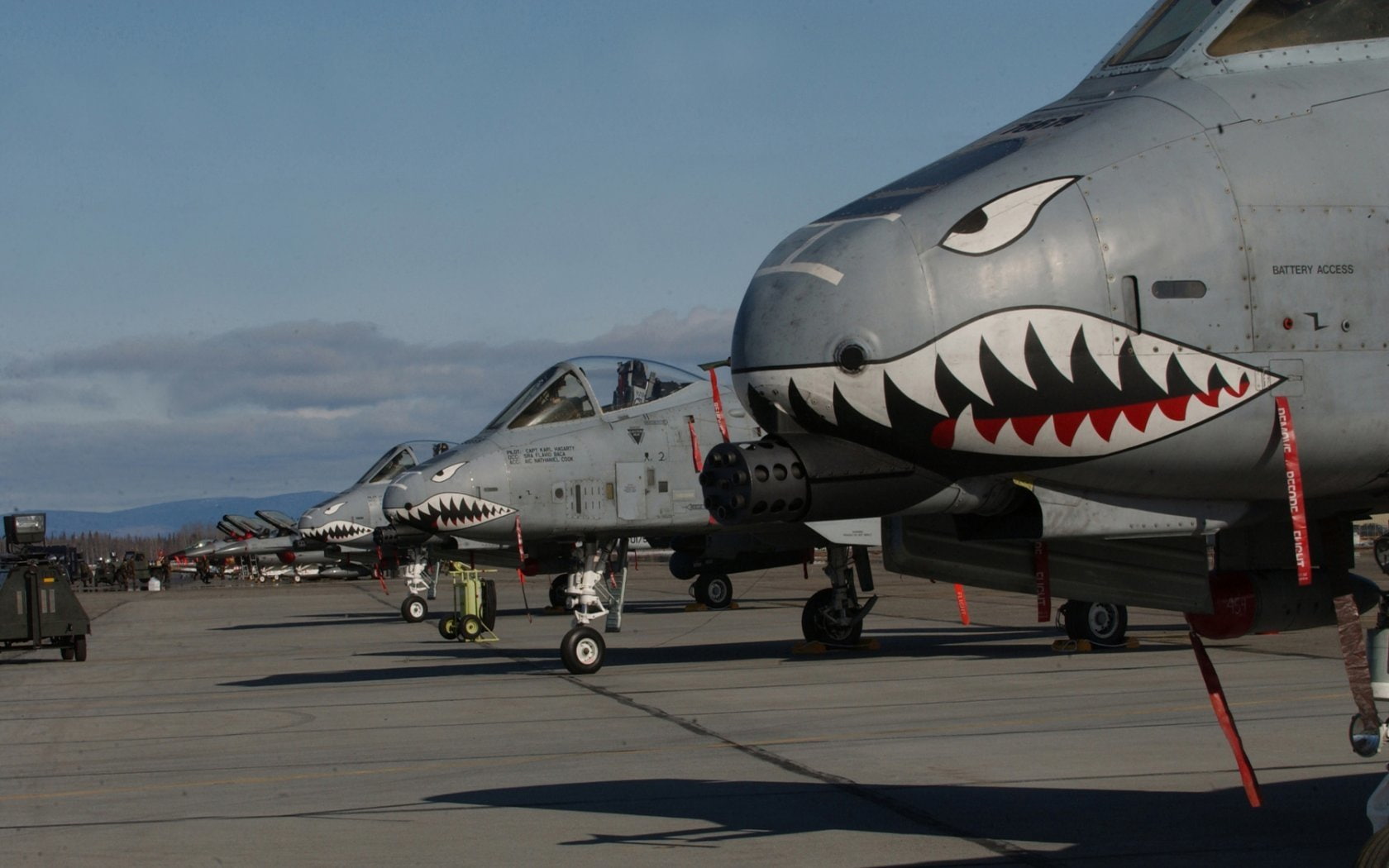 Jet Fighters, Fairchild Republic A-10 Thunderbolt II, 720P, HD Wallpaper