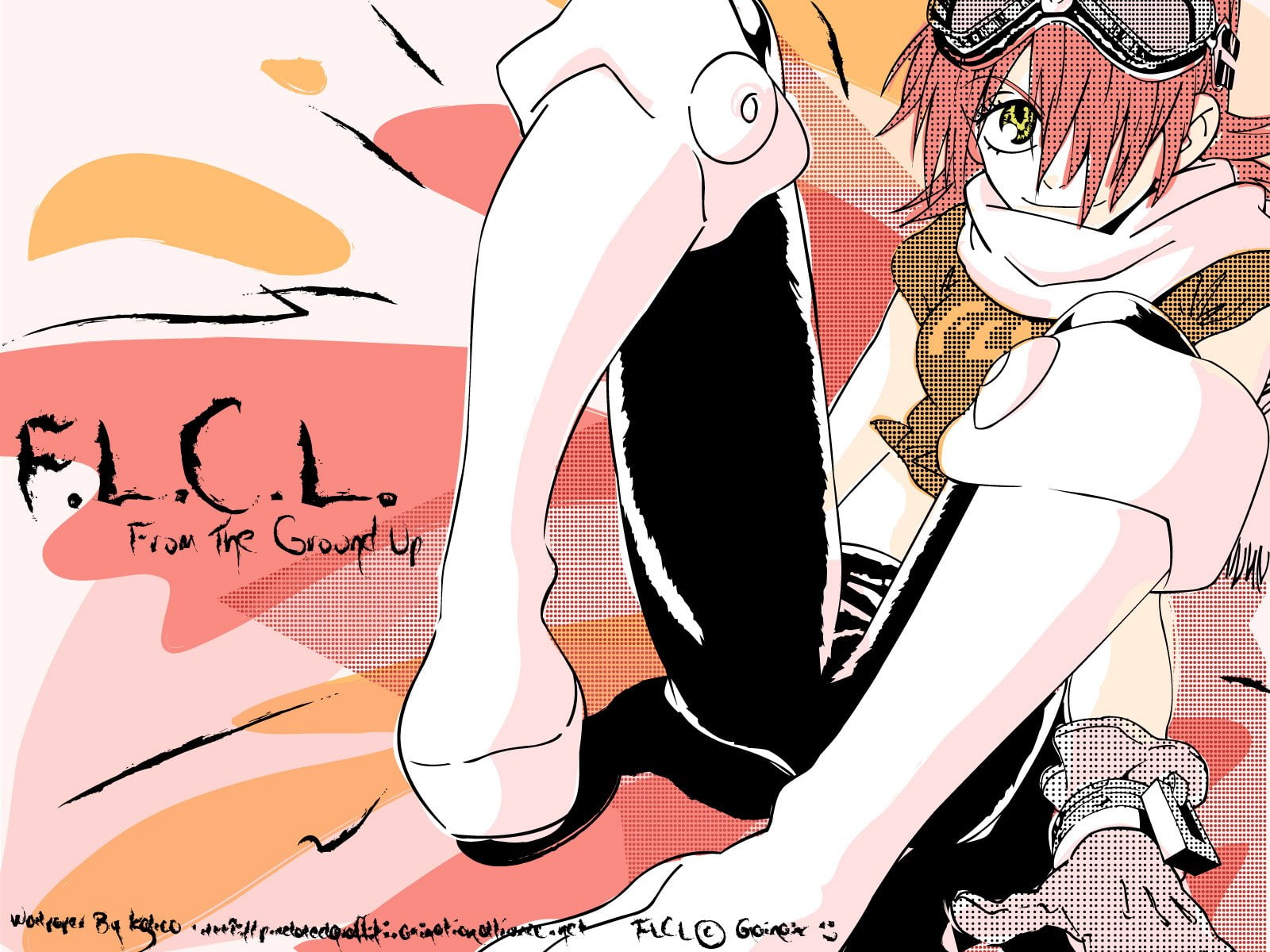 cooly, haruko, 720P, fooly, flcl, haruhara, HD Wallpaper