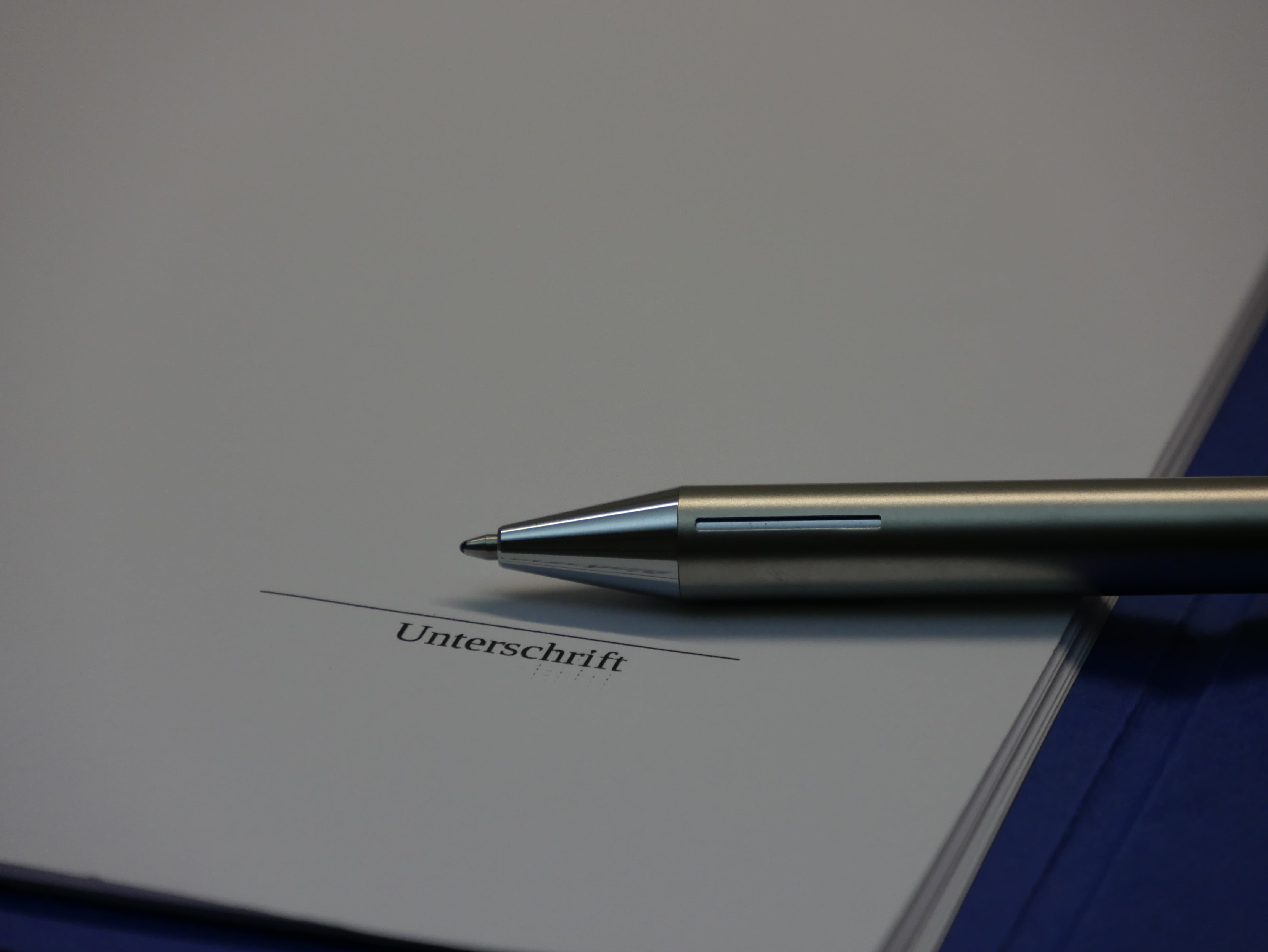 two objects, office accessories, issue, 4K, no people, coolie, white, empty, office supplies, communication, office, fountain pen, black color, letters, HD Wallpaper