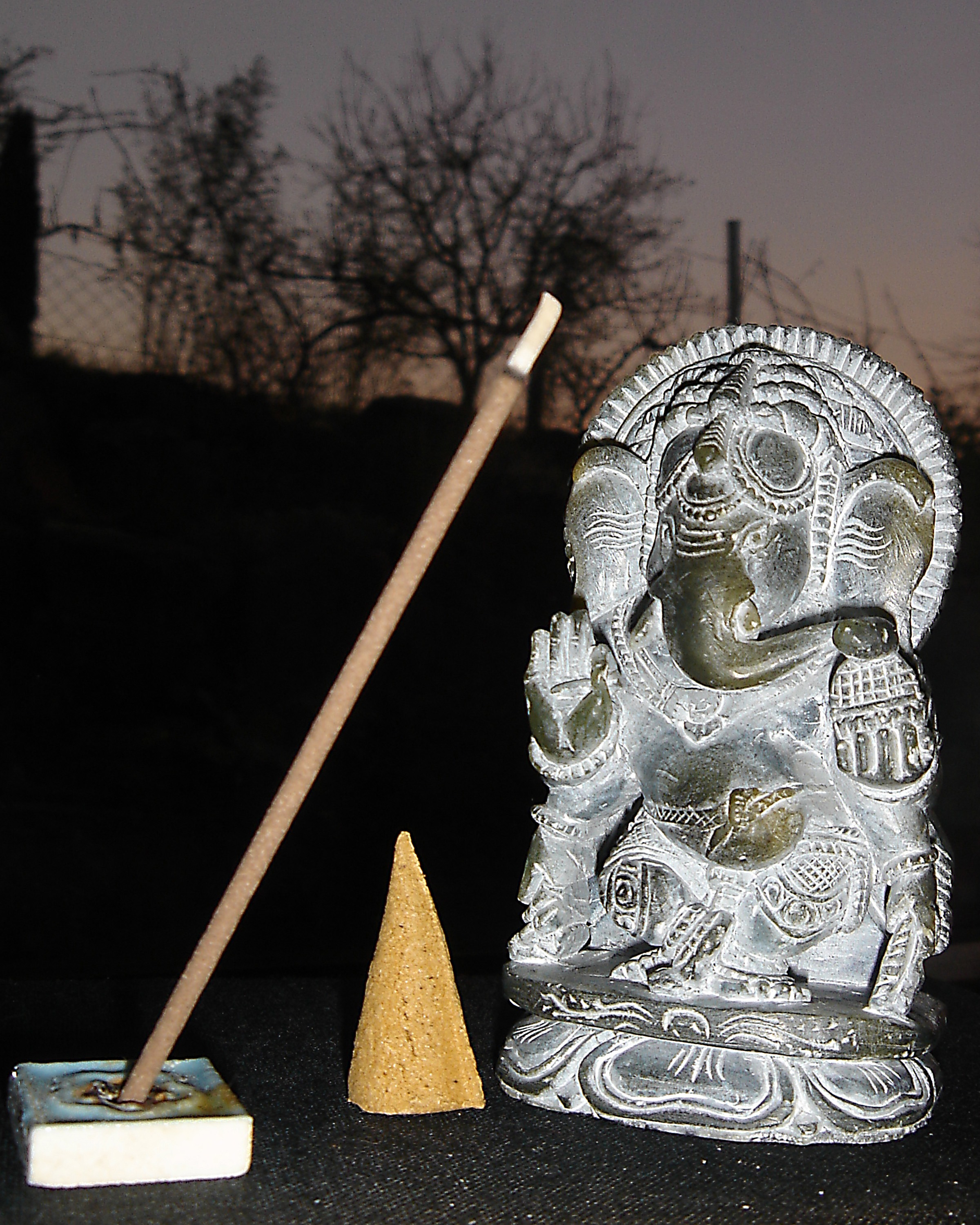 incense, close-up, tree, craft, art and craft, nature, confucianism, focus on foreground, creativity, spirituality, representation, no people, human representation, Phone HD Wallpaper