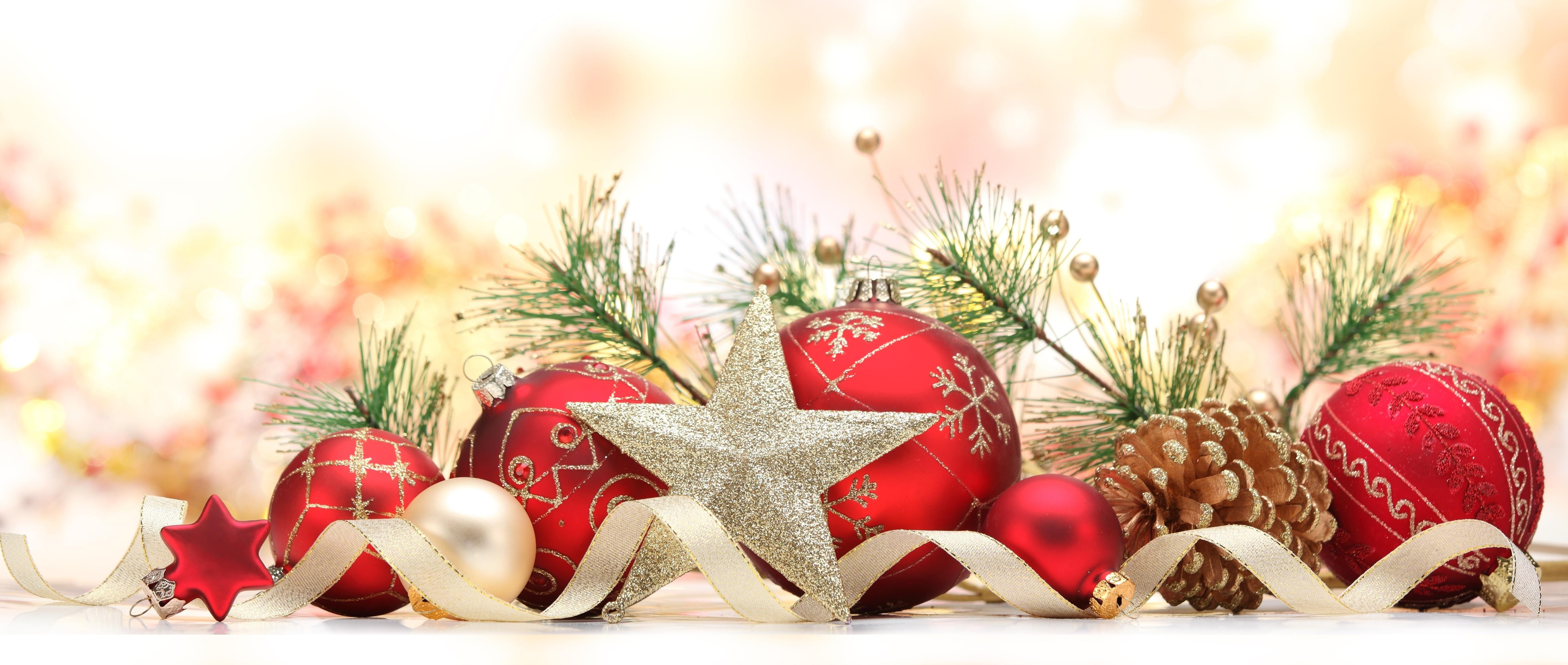 5K, lot, needles, cone, tape, star, ornaments, christmas, pine cone, christmas decorations, red, decorations, grey, pine, HD Wallpaper