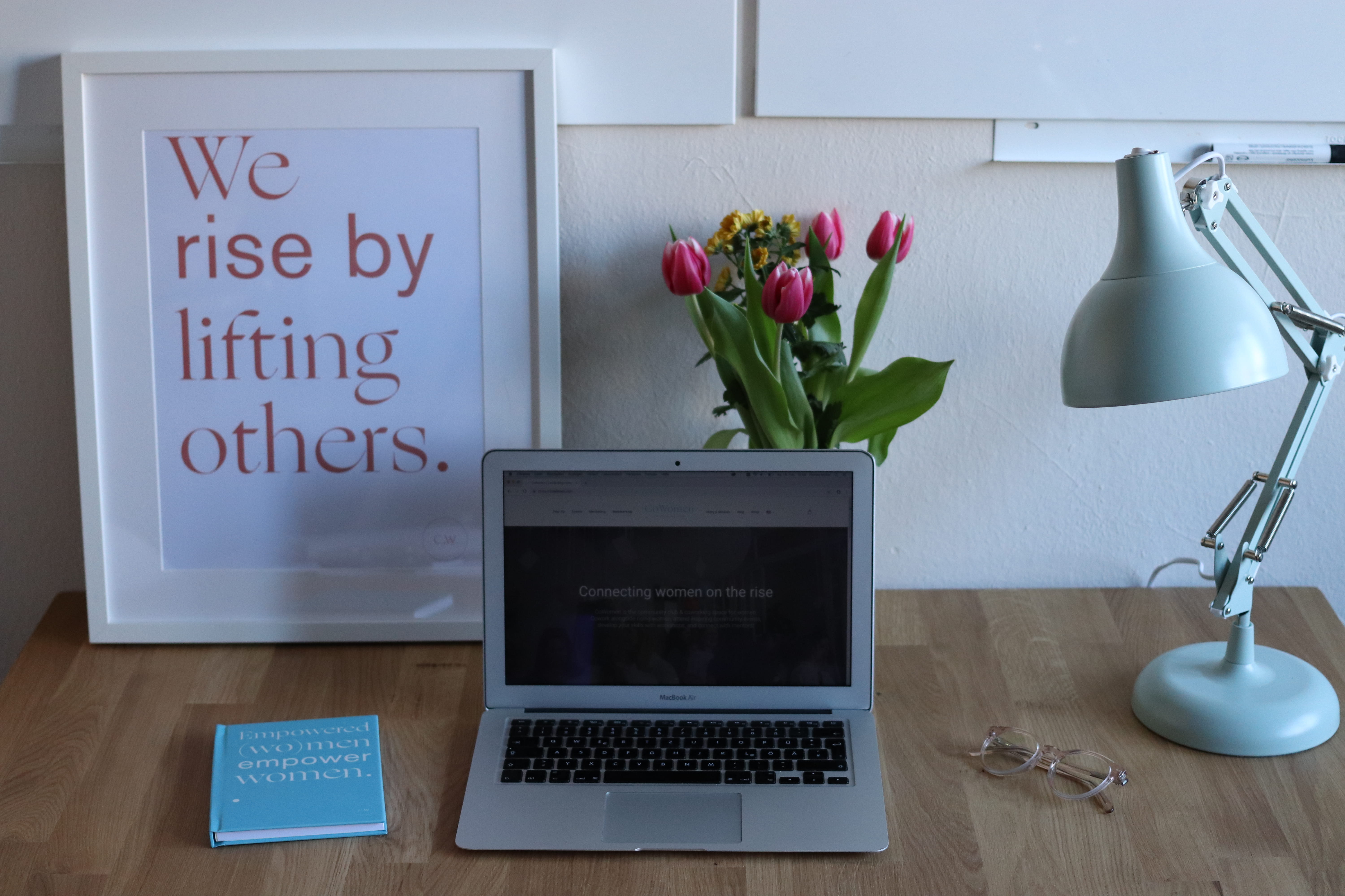 lcd screen, home decor, flowering plant, message, furniture, laptop, still life, keyboard, screen, communication, 5K, technology, plant, desk, no people, HD Wallpaper
