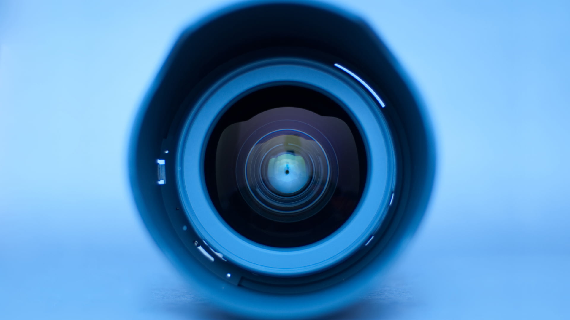 modern, optical Instrument, close-up, lens - Optical Instrument, 1080P, abstract, single Object, blue, Big Brother, no People, aperture, technology, lens - eye, HD Wallpaper