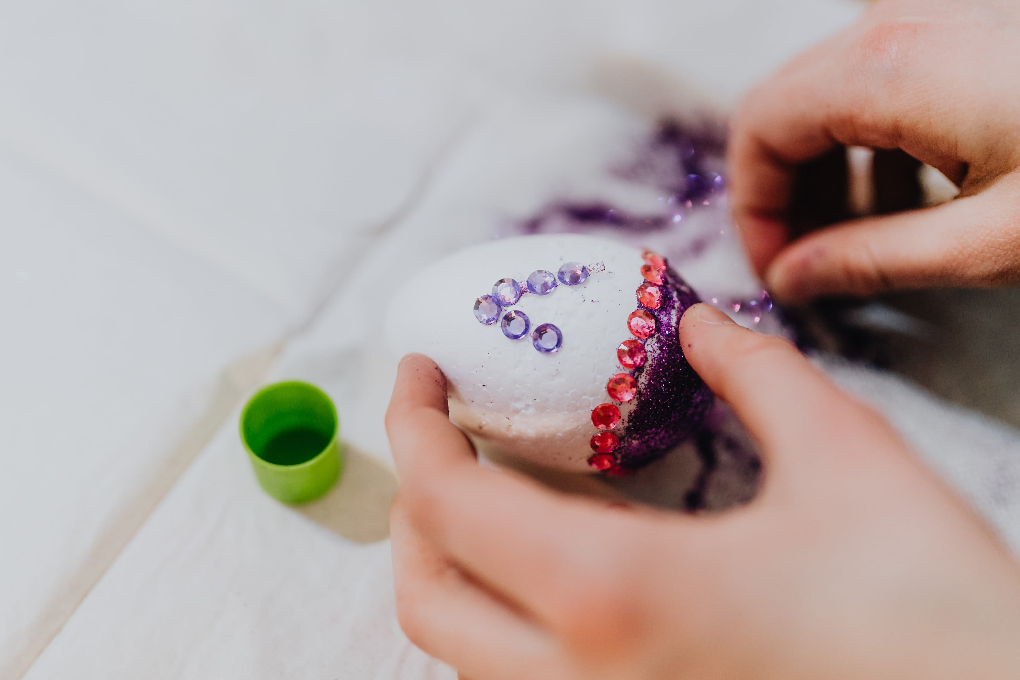 art and craft, nail, close-up, decorating, decorations, human hand, body part, 2K, childhood, heart shape, textile, child, selective focus, human body part, HD Wallpaper