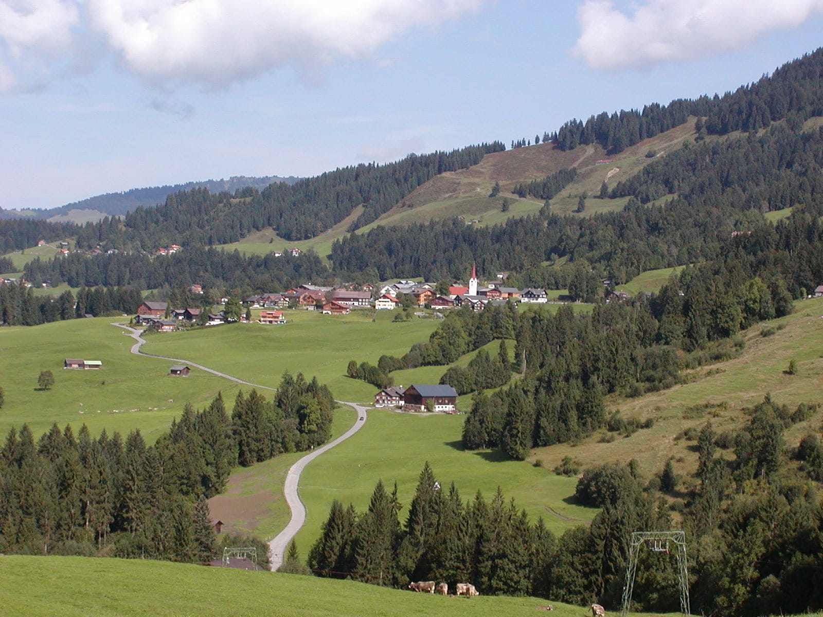 720P, Austria, country, growth, woodland, beauty in nature, outside, tree, day, outdoors, scenics, rural Scene, road, tranquility, house, agriculture, HD Wallpaper