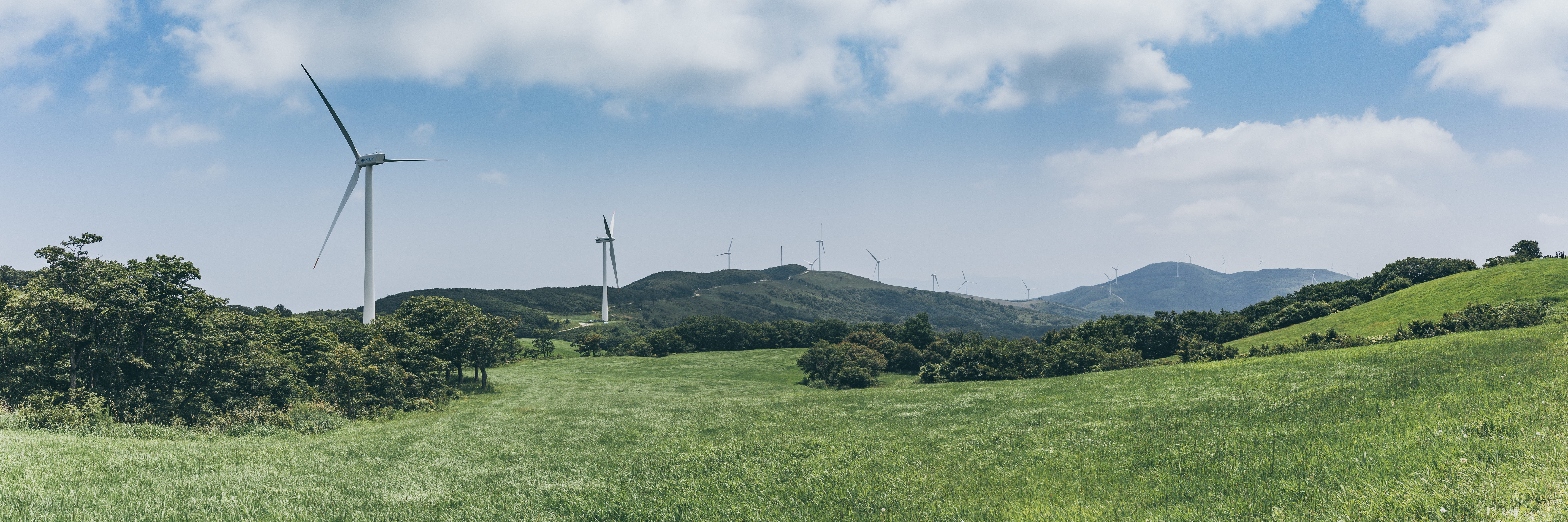 wind, environmental conservation, scenic, beauty in nature, nature, white, hill, filed, grass, no people, sustainable resources, field, plant, wind power, HD Wallpaper