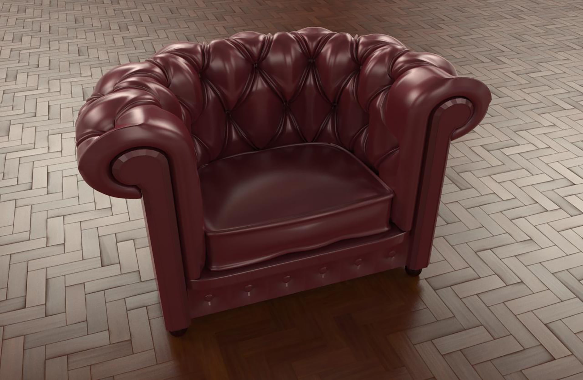 house, 1080P, wood - material, pattern, wood, absence, high angle view, flooring, old-fashioned, chair, leather, chesterfield, empty, indoors, seat, inside, HD Wallpaper