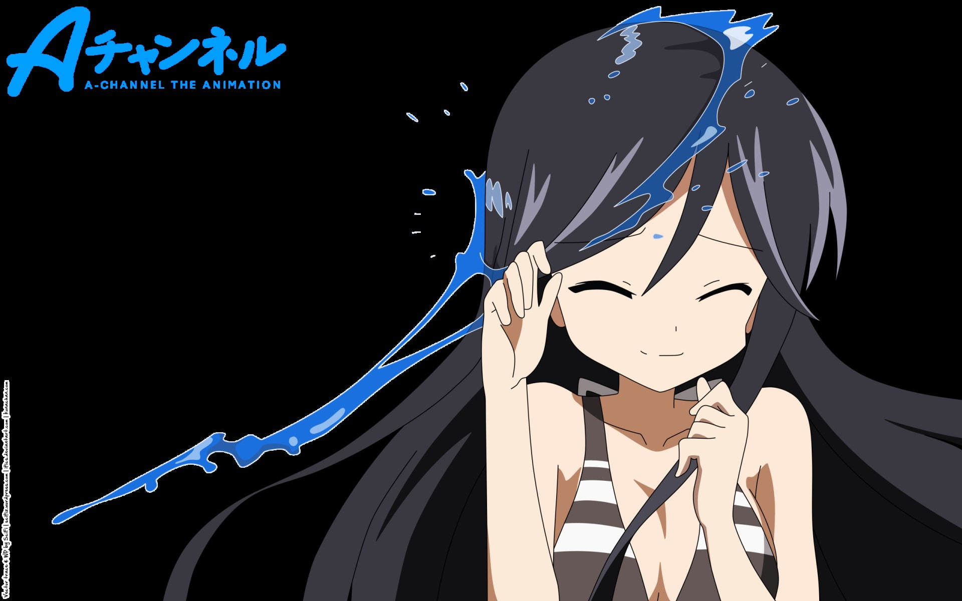 A Channel, Yuuko Nishi, Anime, 1080P, HD Wallpaper