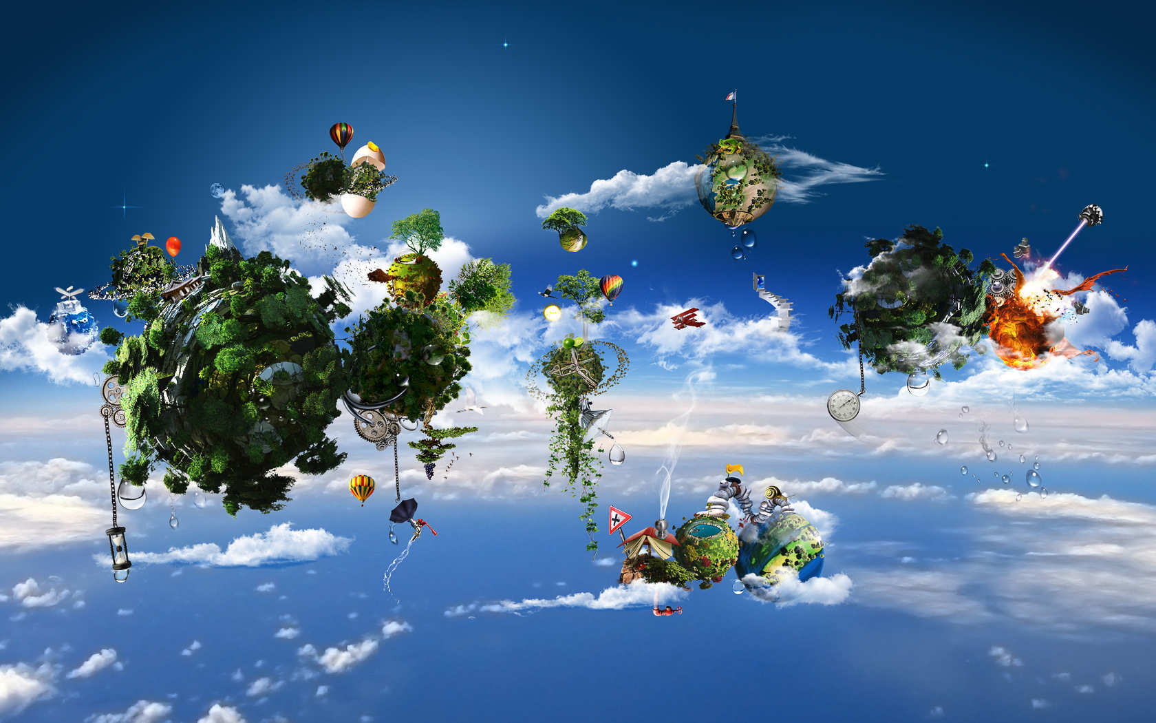 abstract, eco, 720P, 3d and abstract, system, HD Wallpaper
