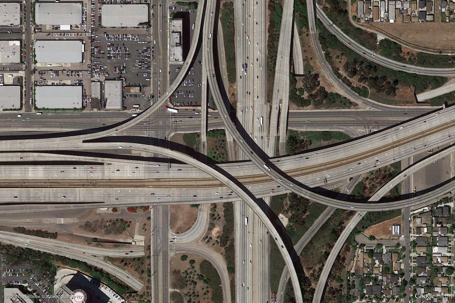 city, urban, Earth, 720P, landscape, way, aerial view, HD Wallpaper