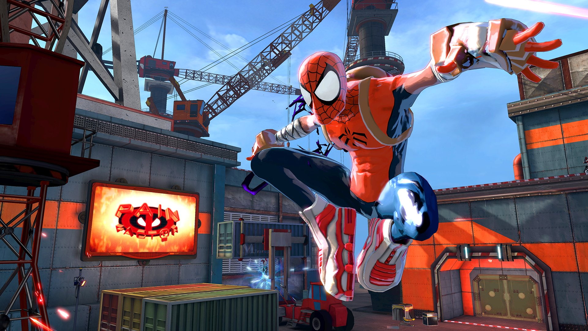spider man, shattered, platform, spiderman, superhero, adventure, dimensions, fighting, stealth, 1080P, action, spider, HD Wallpaper
