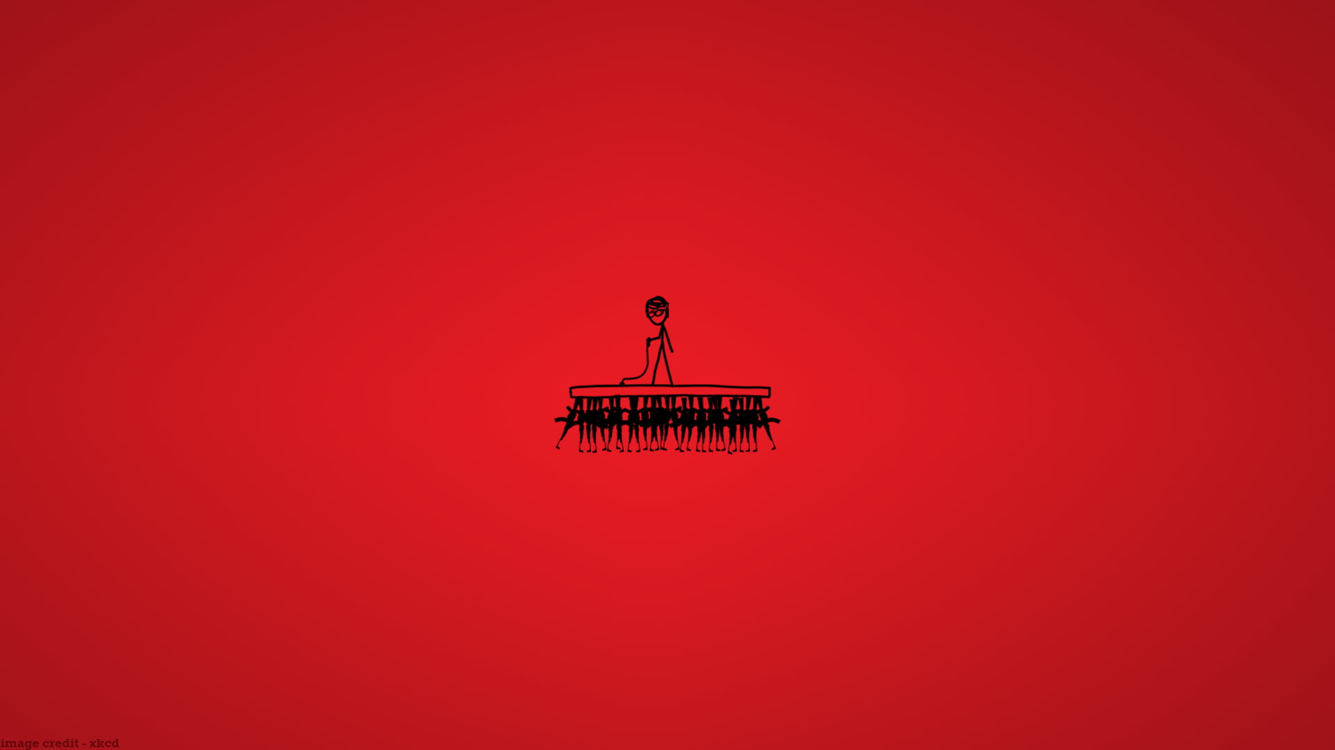 sky, 1080P, animal wildlife, no people, architecture, scenics - nature, xkcd s, silhouette, communication, sunset, bird, copy space, red, beauty in nature, HD Wallpaper