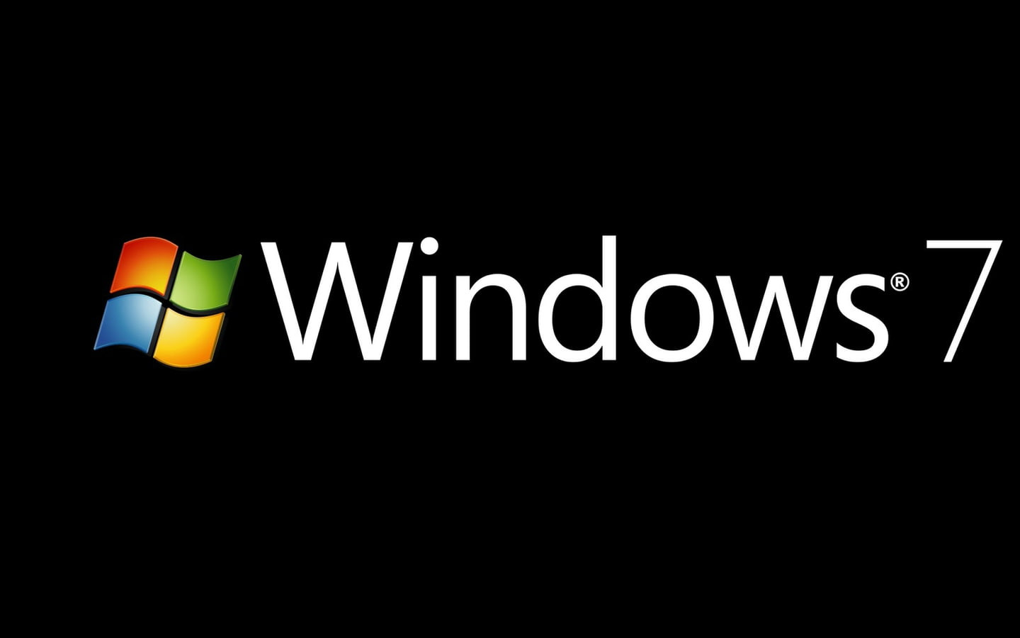 Black, windows, art, hd, new, operating, 720P, logo, seen, technology, Cool, 7, HD Wallpaper