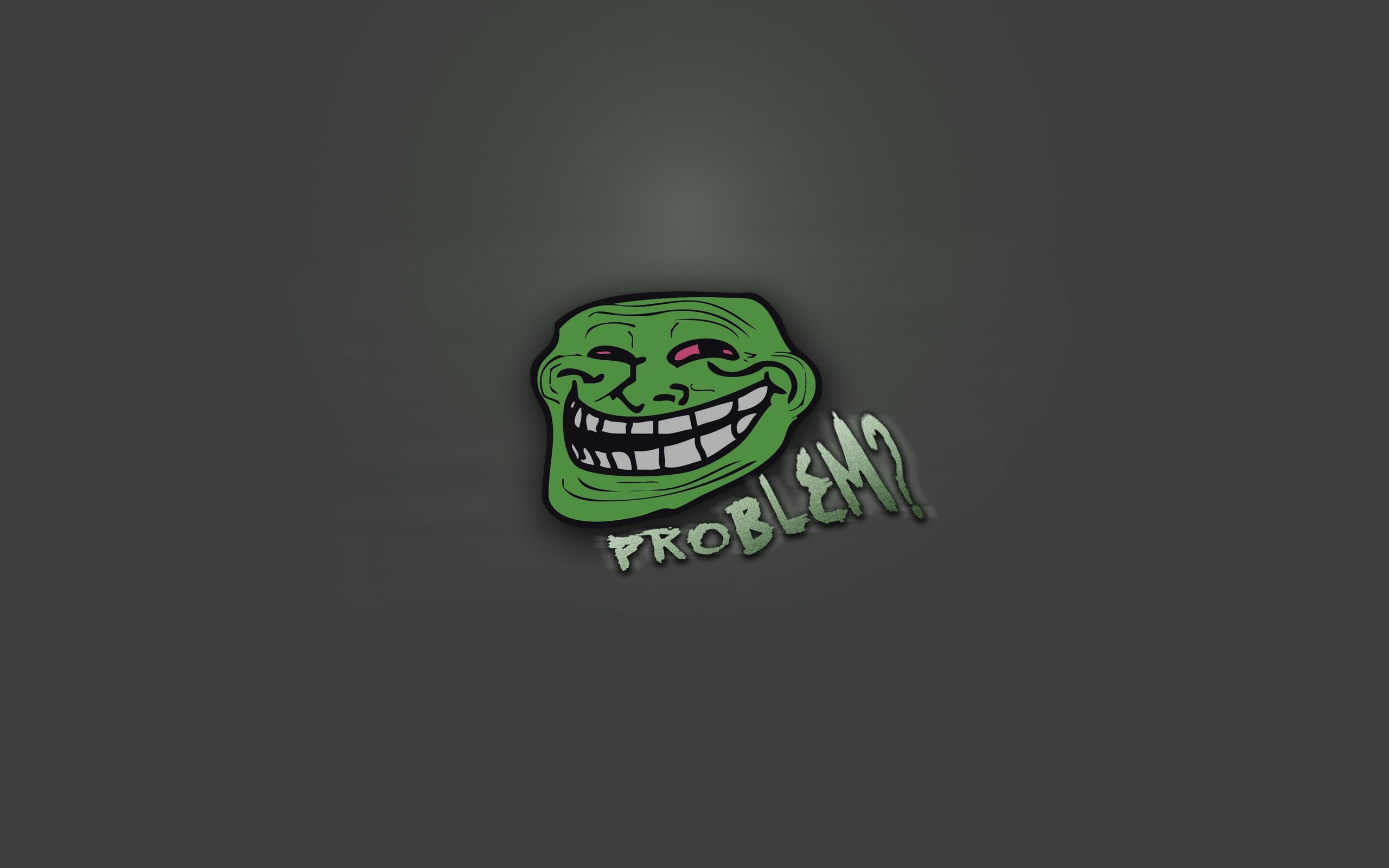 green color, single object, animal themes, fun,  mimicry, representation, human skeleton, creativity, Smile, black background, Trollface, indoors, animal representation, HD Wallpaper