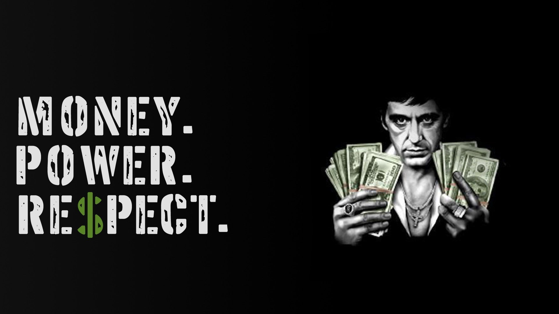 gangster background, studio shot, finance, businessman, currency, business, dark, looking at camera, men, copy space, males, adult, 1080P, portrait, indoors, HD Wallpaper