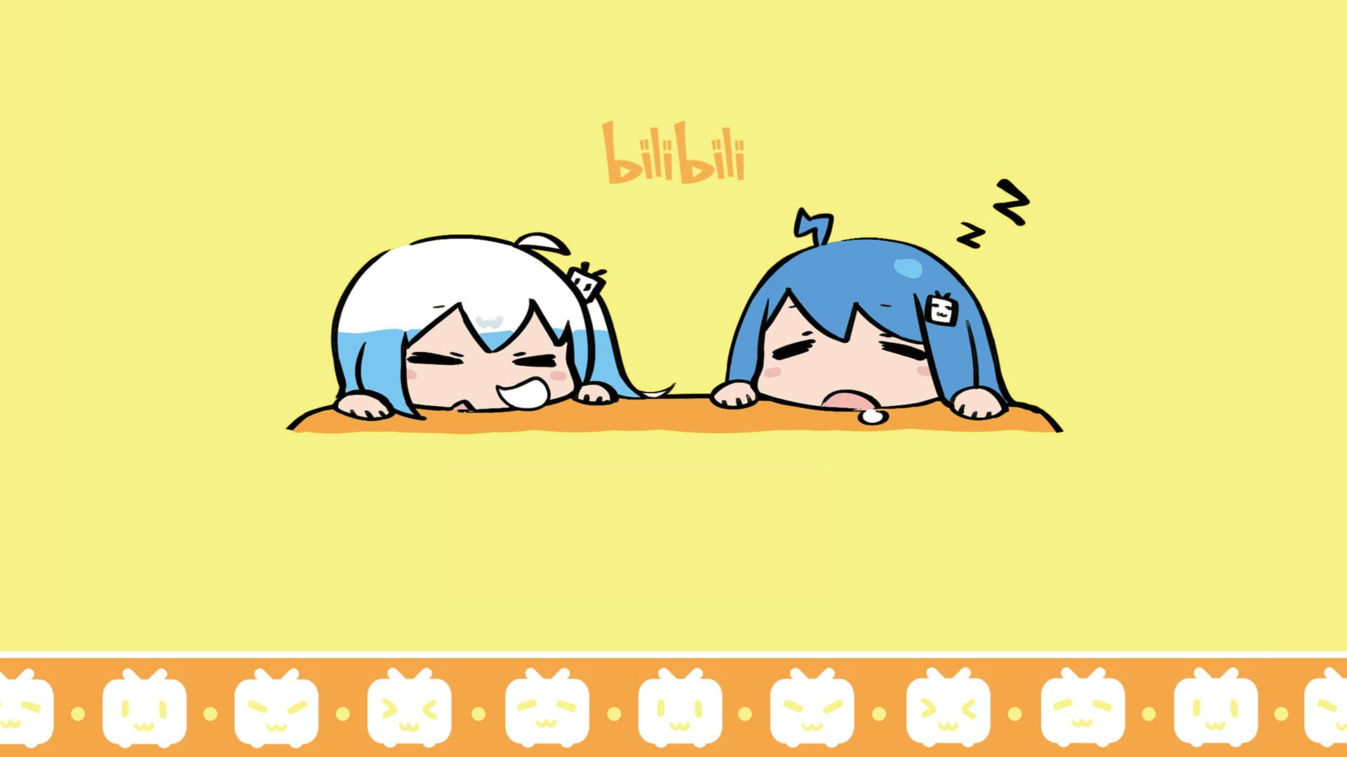 yellow, food and drink, bilibili, anime, cartoon, bird, luxury, water, people, nature, holiday, night, mammal, celebration, 1080P, arts culture and entertainment, HD Wallpaper