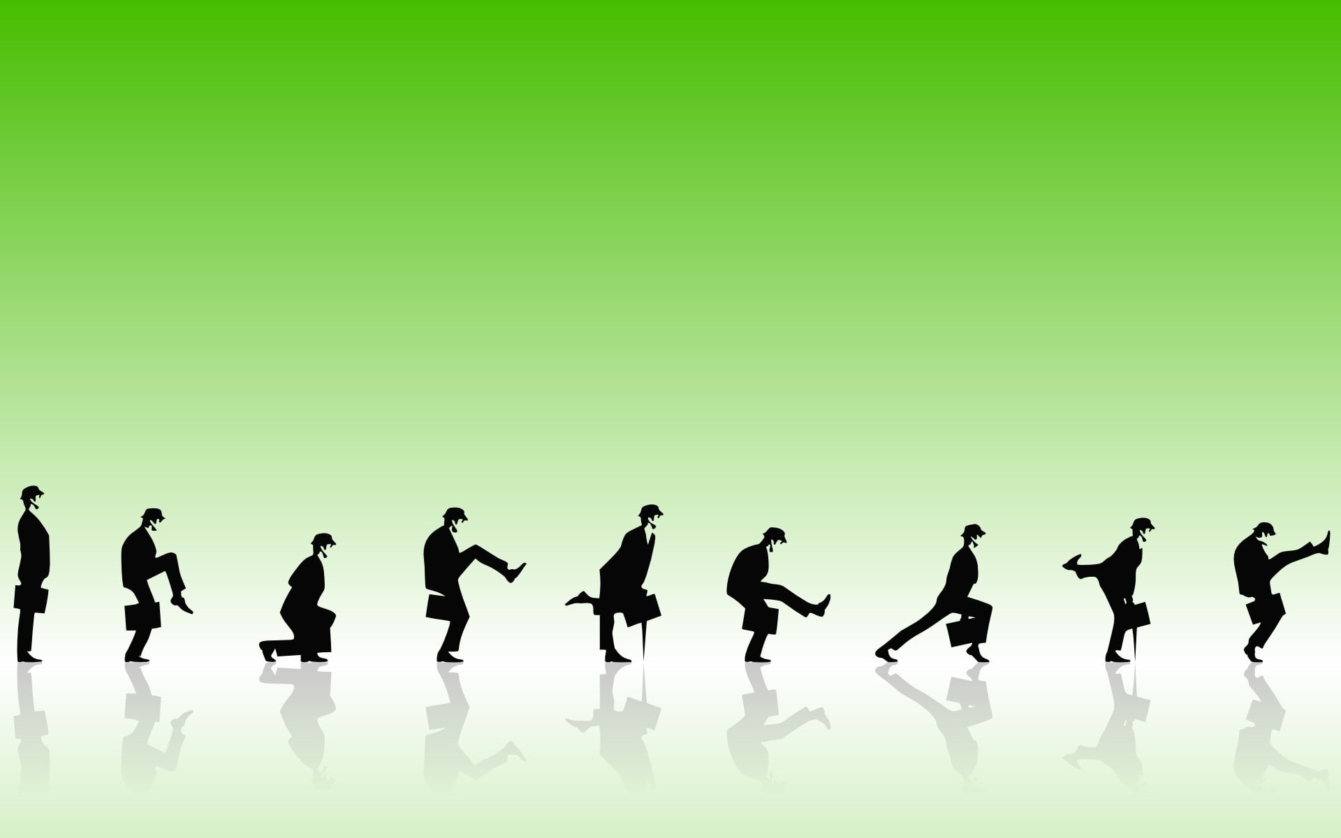 walking, digital composite, people, standing, monty python, group of people, indoors, full length, men, togetherness, silhouette, teenager, copy space, HD Wallpaper