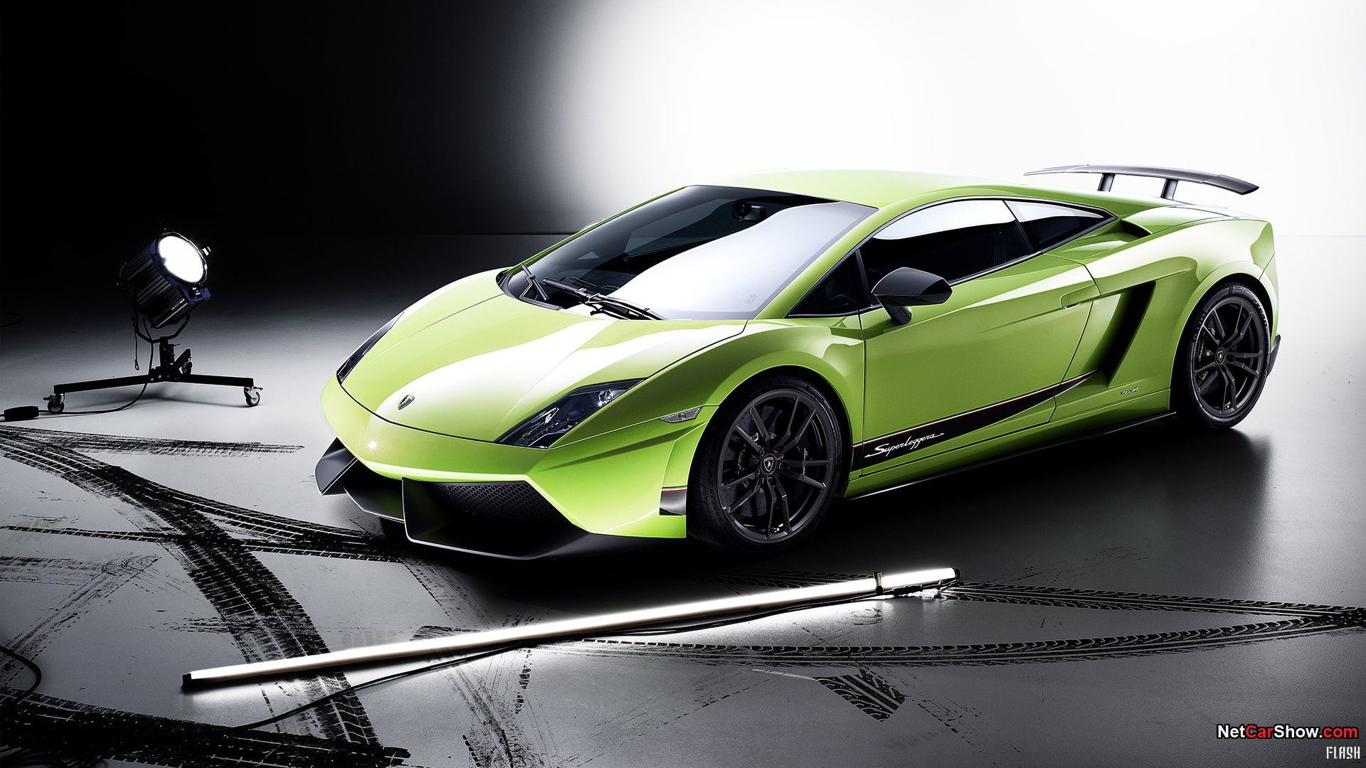 lamborgini, hd, tuned, cars, tune, lamborghini, tuning, Green, art, 1080P, lambo, HD Wallpaper