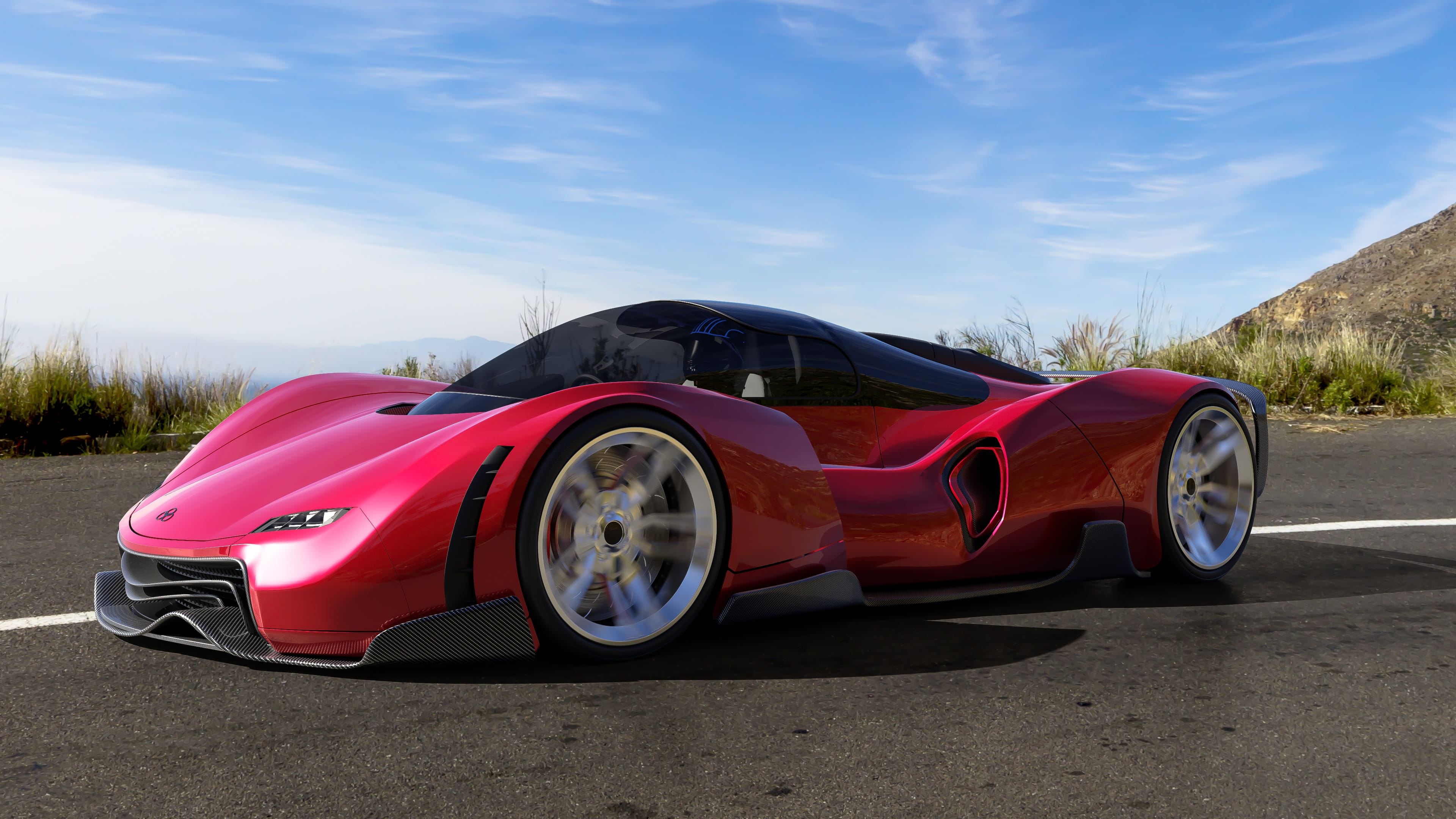 automotive, drive, design, no people, day, cloud - sky, auto, transportation, land vehicle, fast, super car, retro styled, sunlight, vintage car, racing, HD Wallpaper