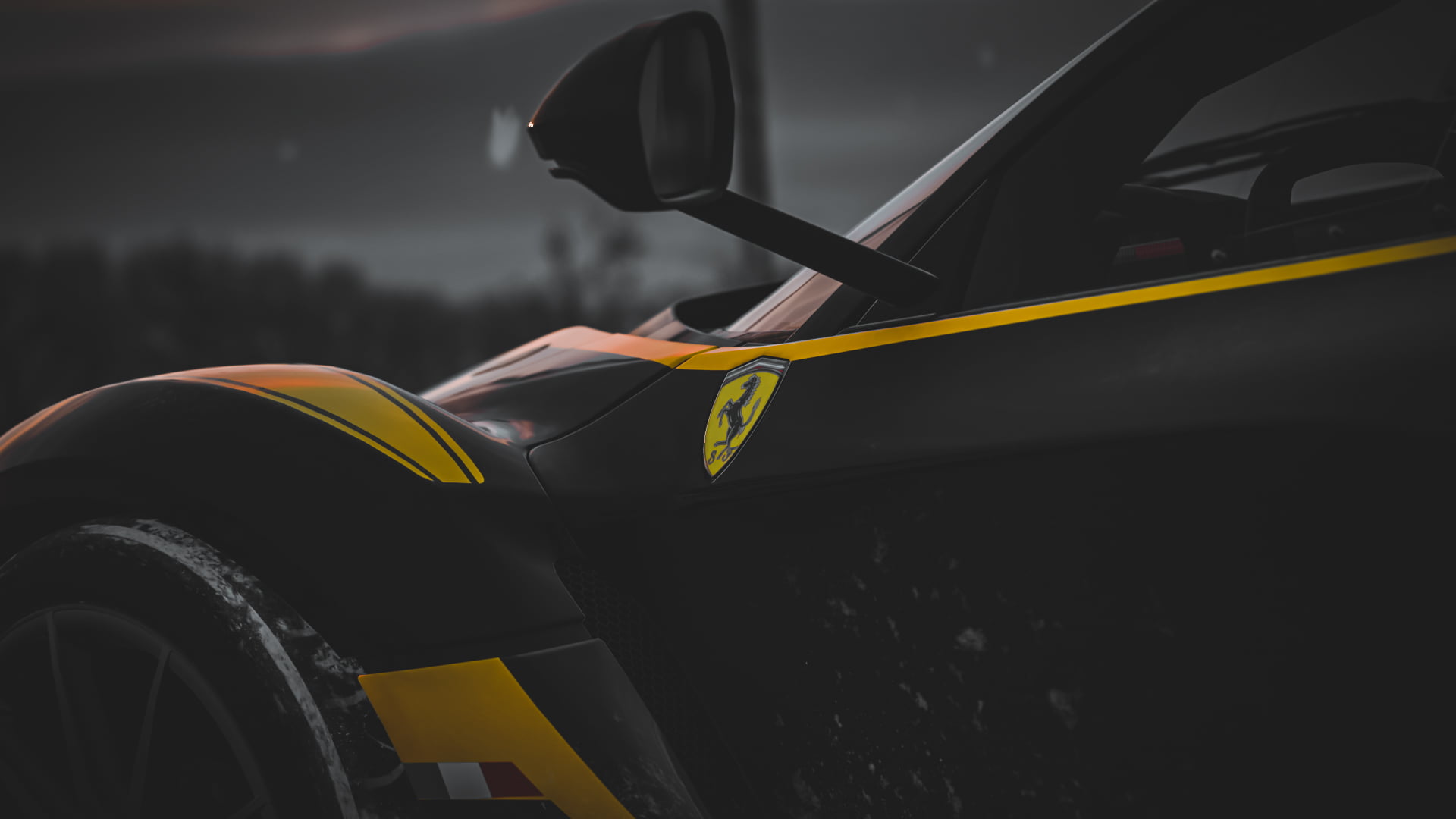 1080P, Forza Horizon 4, car, Ferrari, Ferrari FXX K, Ferrari FXX, video games, HD Wallpaper