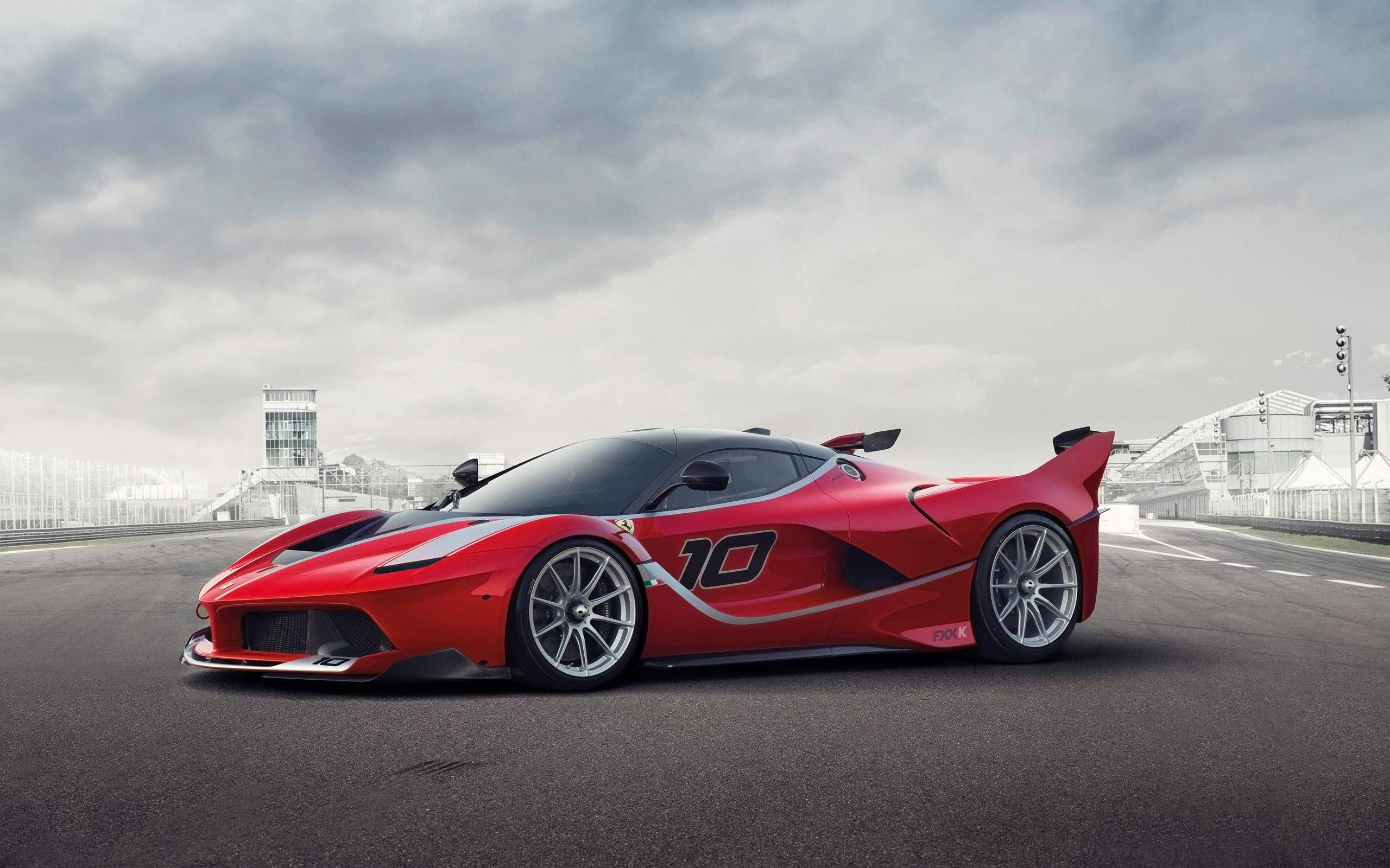 2015, red, fxx, k, cars, ferrari, 2K, car, sports, HD Wallpaper