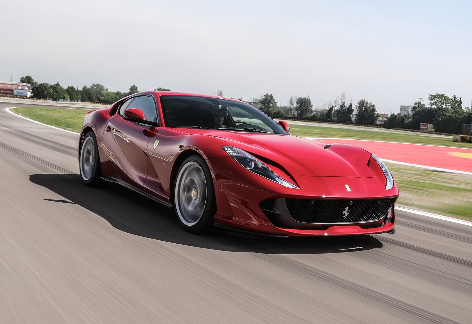 on the move, nature, transportation, day, (2018), motion, superfast, outdoors, travel, 812, wheel, track and field, motor vehicle, sports car, car, ferrari, HD Wallpaper