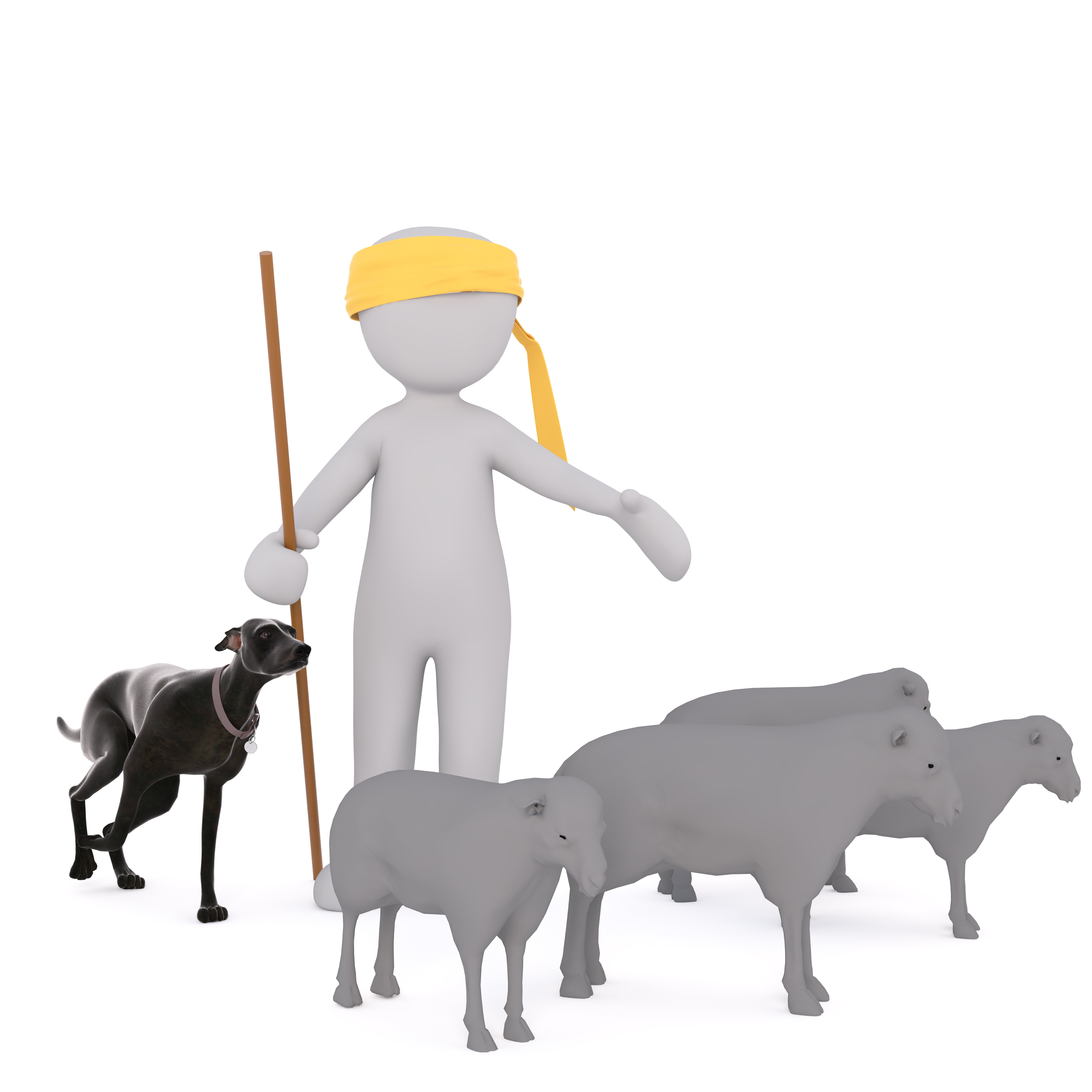 drive, full body, livestock, 3d model, isolated, schäfer, domestic, people, one person, sleeper, indoors, white male, childhood, domestic animals, person, Phone HD Wallpaper
