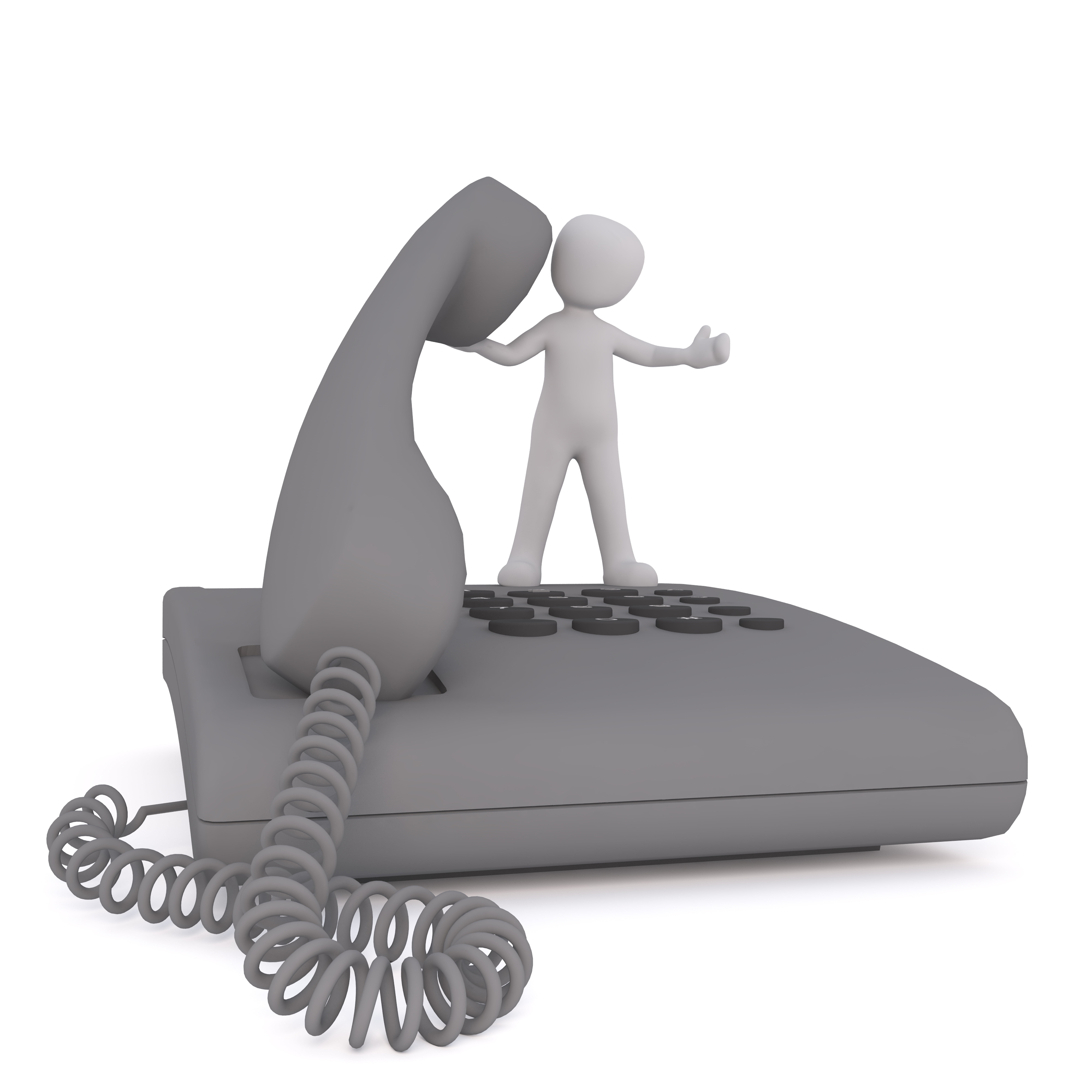 white background, model, 3d, art and craft, phone, figurine, white, still life, human representation, call center, landline, one person, male, no people, Phone HD Wallpaper