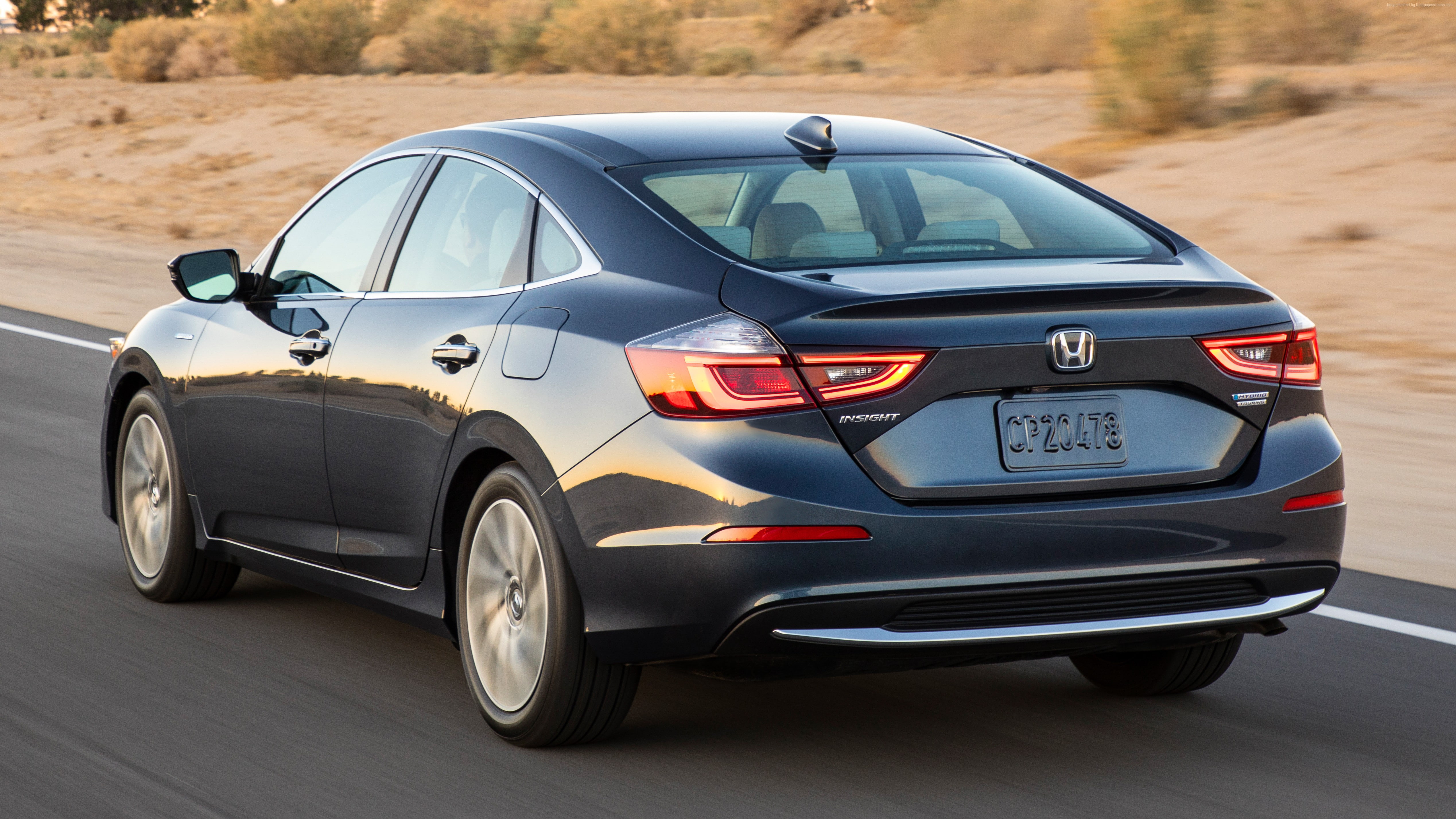 5K, transportation, reflection, road, Honda Insight Hybrid, land vehicle, environment, no people, 4K, nature, mode of transportation, motor vehicle, modern, HD Wallpaper