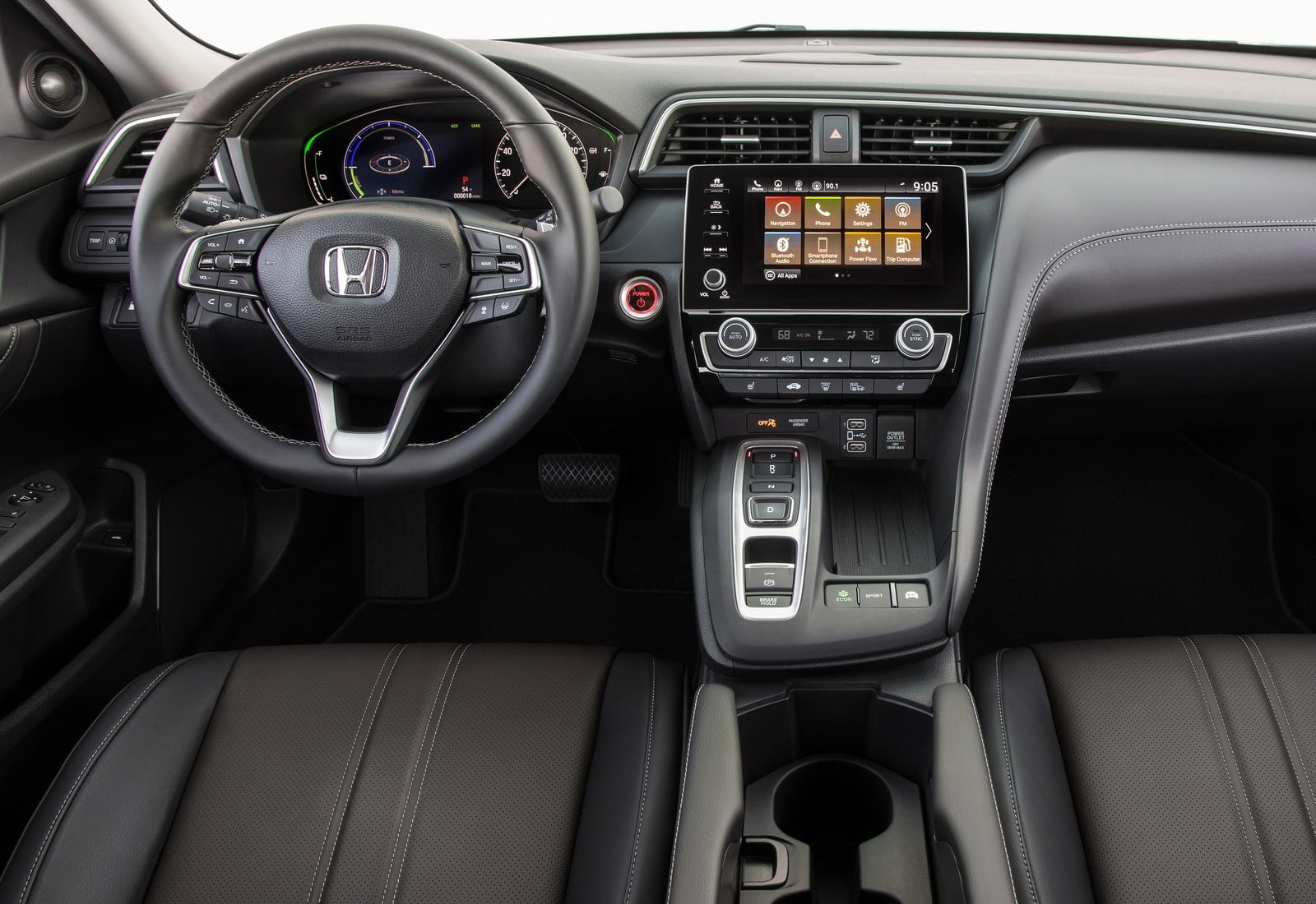 control panel, luxury, speedometer, wealth, gearshift, transportation, vehicle interior, travel, technology, indoors, 720P, land vehicle, honda, insight, HD Wallpaper