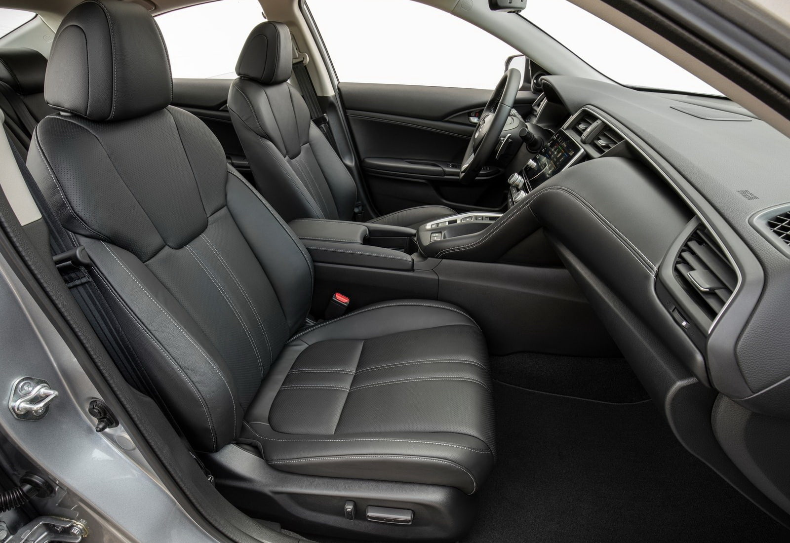 no people, vehicle interior, 720P, honda, vehicle seat, steering wheel, land vehicle, car, mode of transportation, day, insight, seat, absence, control panel, HD Wallpaper