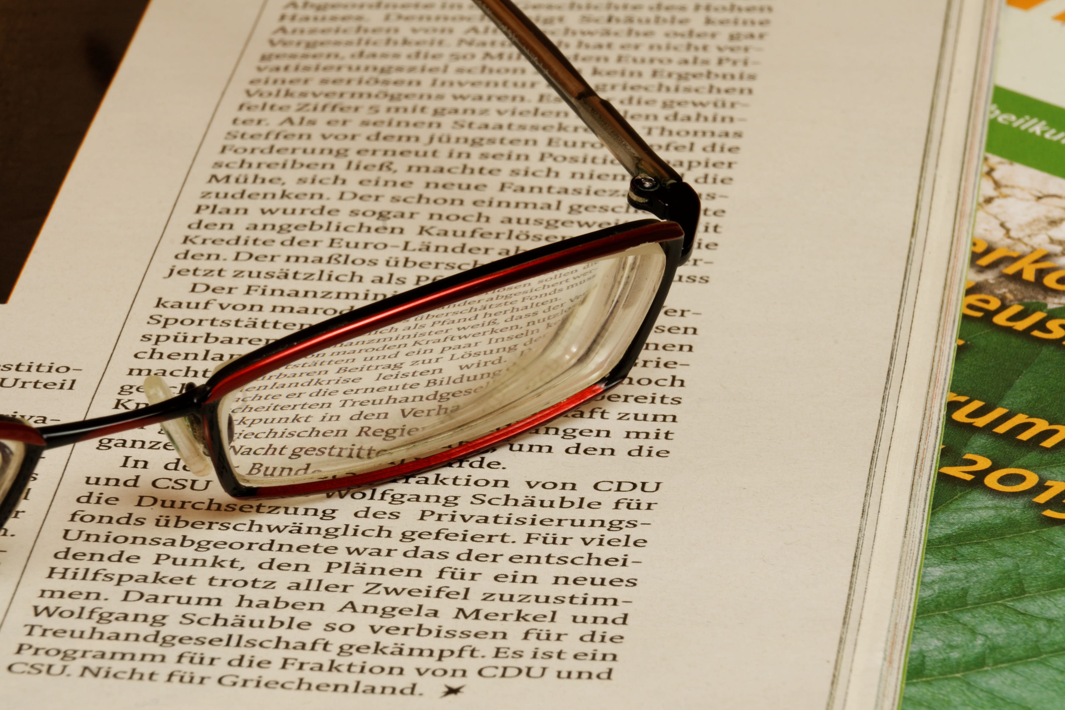 Glasses, paper, close-up, communication, still life, no people, article, indoors, close, white, printer, high angle view, page, photography, book, activity, HD Wallpaper