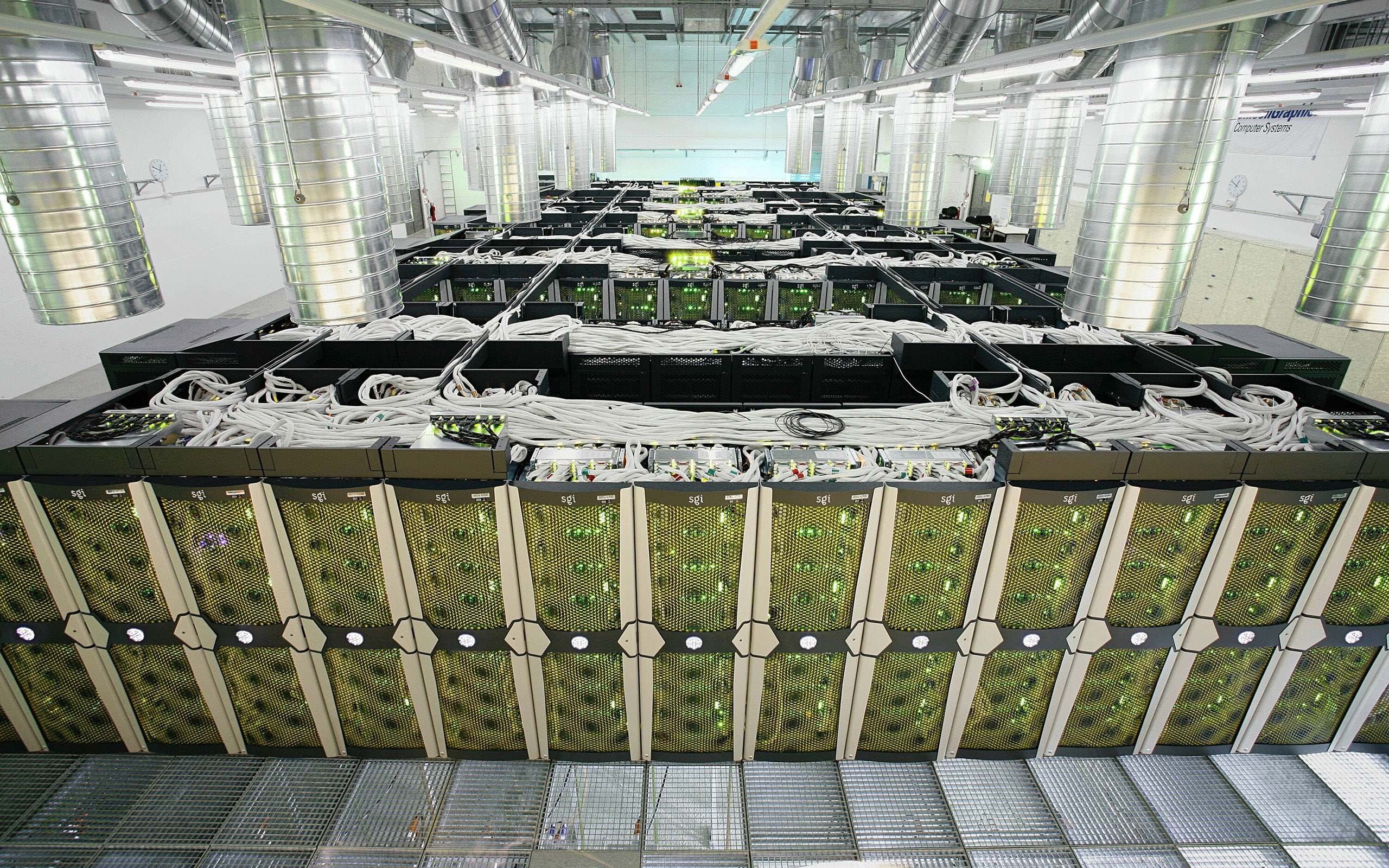 repetition, architecture, pattern, order, 2K, business, built structure, empty, indoors, in a row, server computer network technology data center, nature, HD Wallpaper