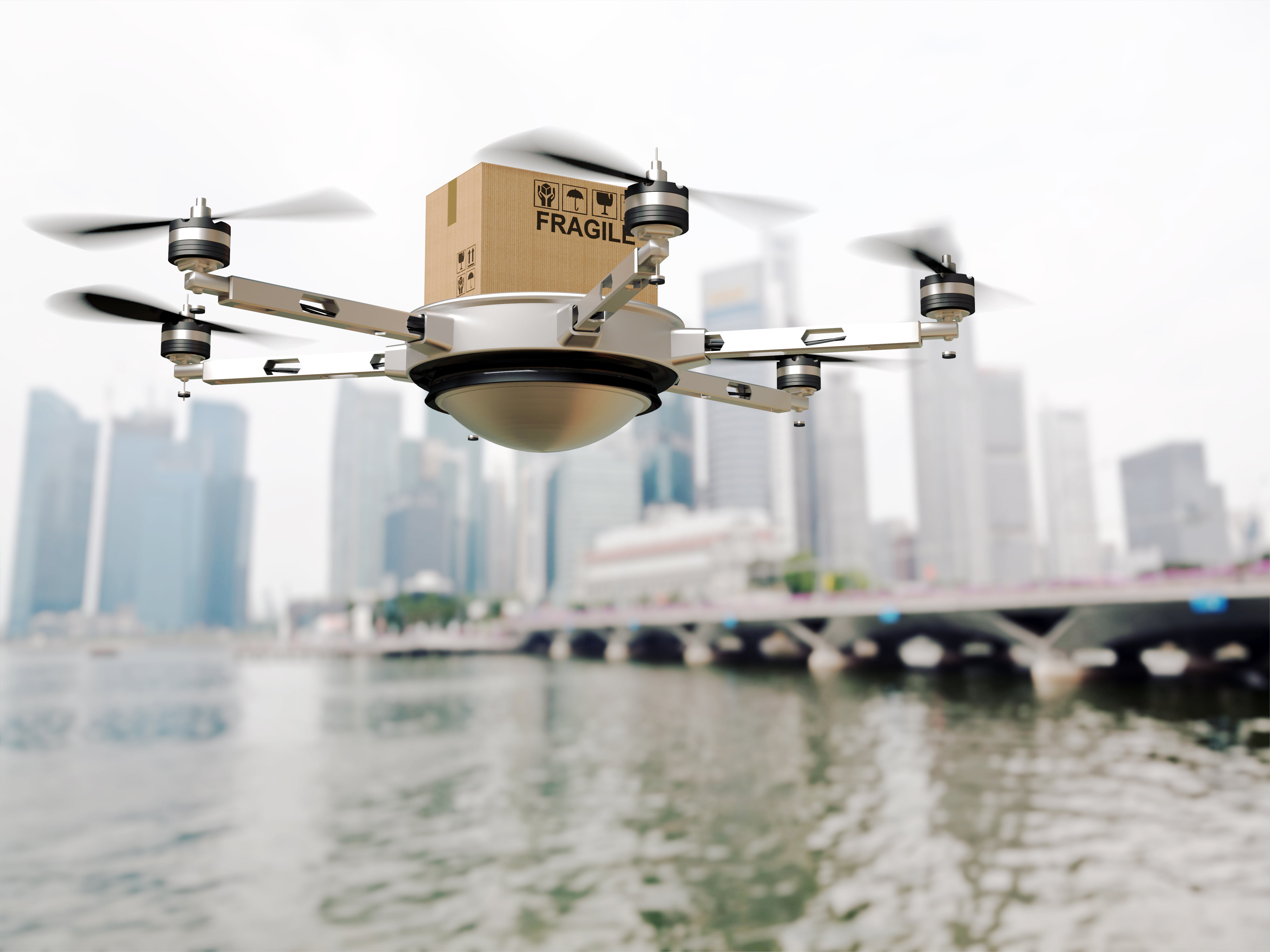 building exterior, water, connection, project, built structure, 4K, mode of transportation, technology, delivery, day, no people, drone, focus on foreground, HD Wallpaper