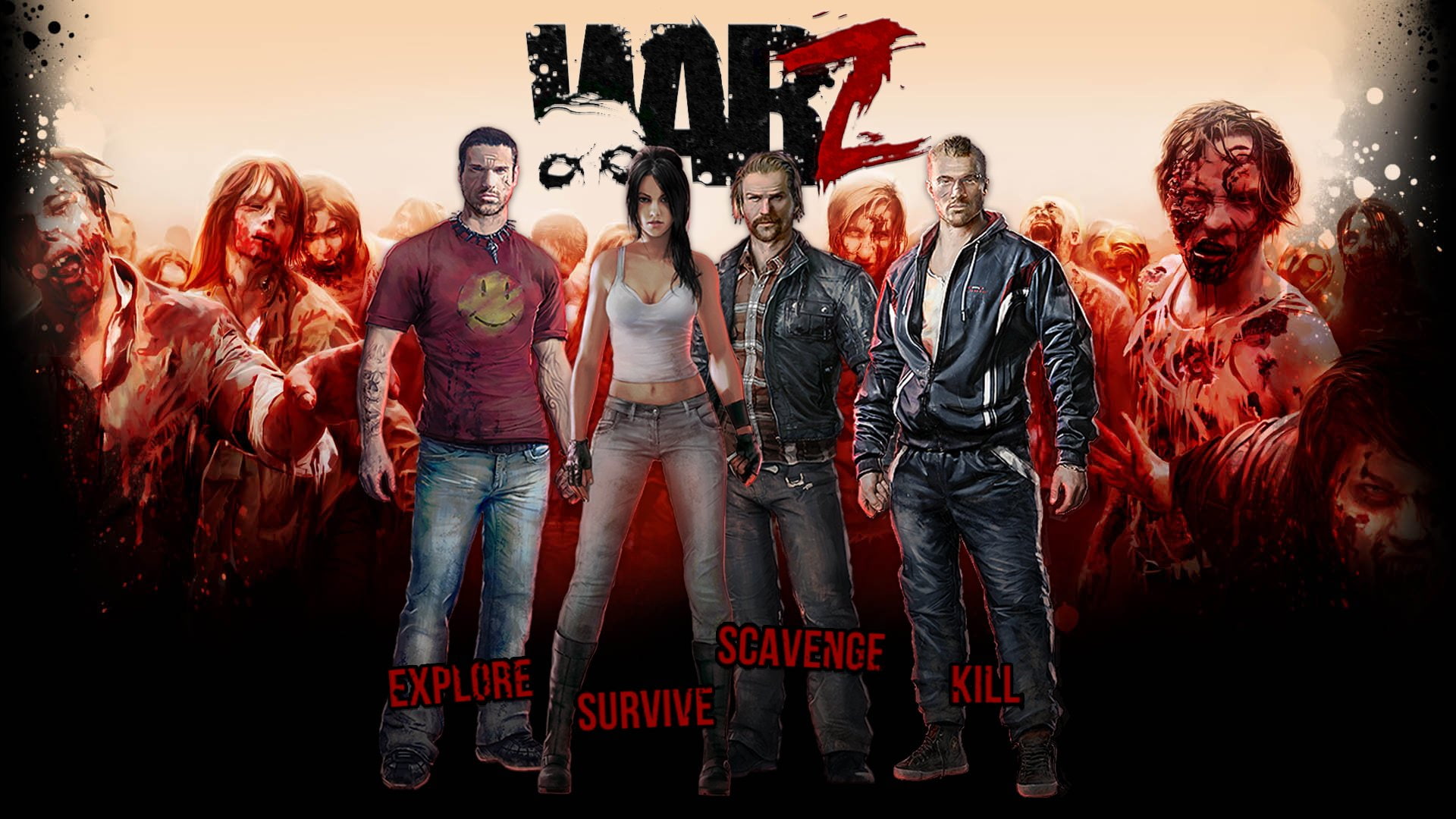 stories, sci fi, dark, 1080P, infestation, survivor, online, zombie, warz, horror, HD Wallpaper