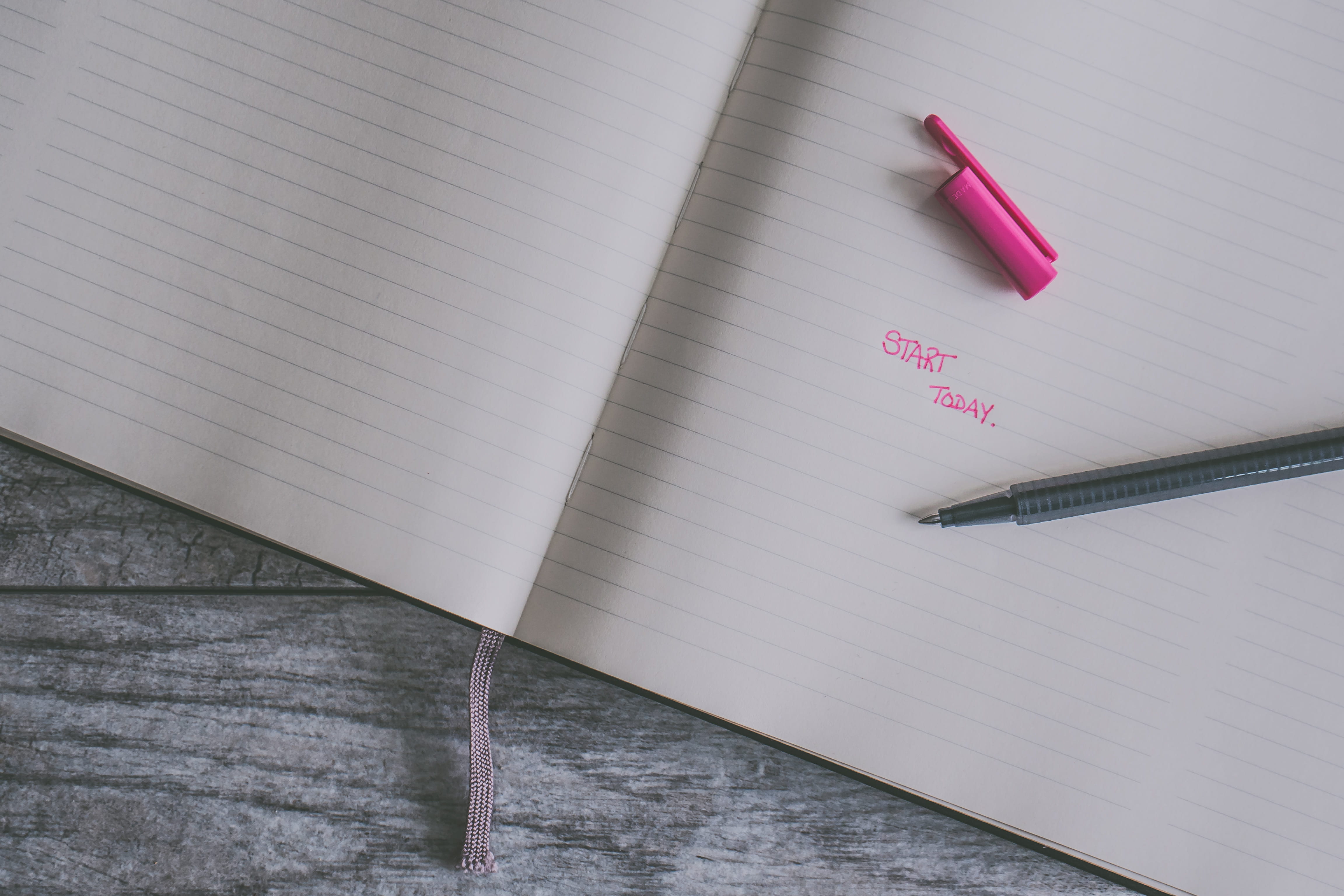 learning, education, pink color, flatlay, pencil, indoors, writing, note pad, creative, high angle view, publication, writing instrument, no people, stationery, HD Wallpaper