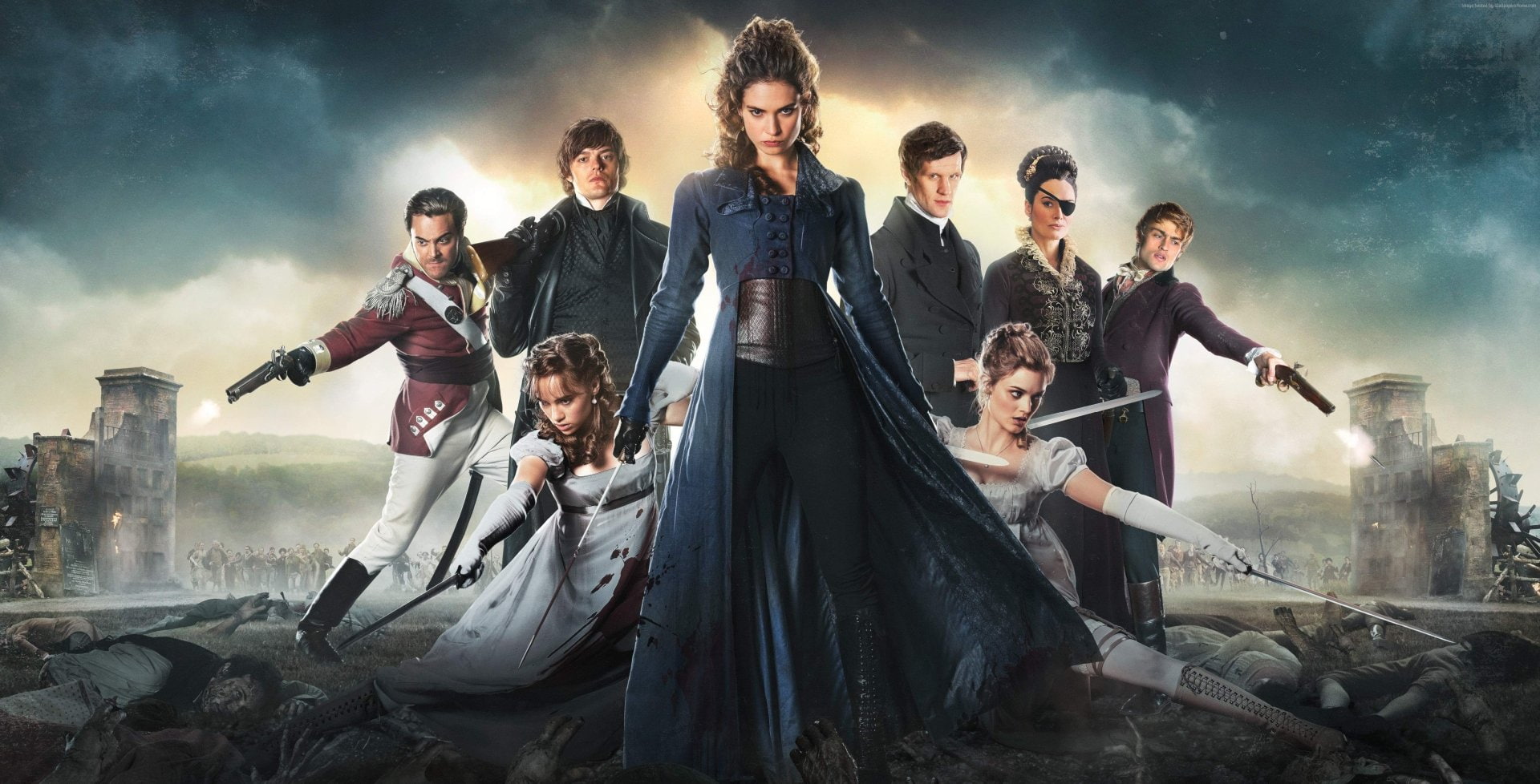 1080P, Movie, Pride and Prejudice and Zombies, HD Wallpaper