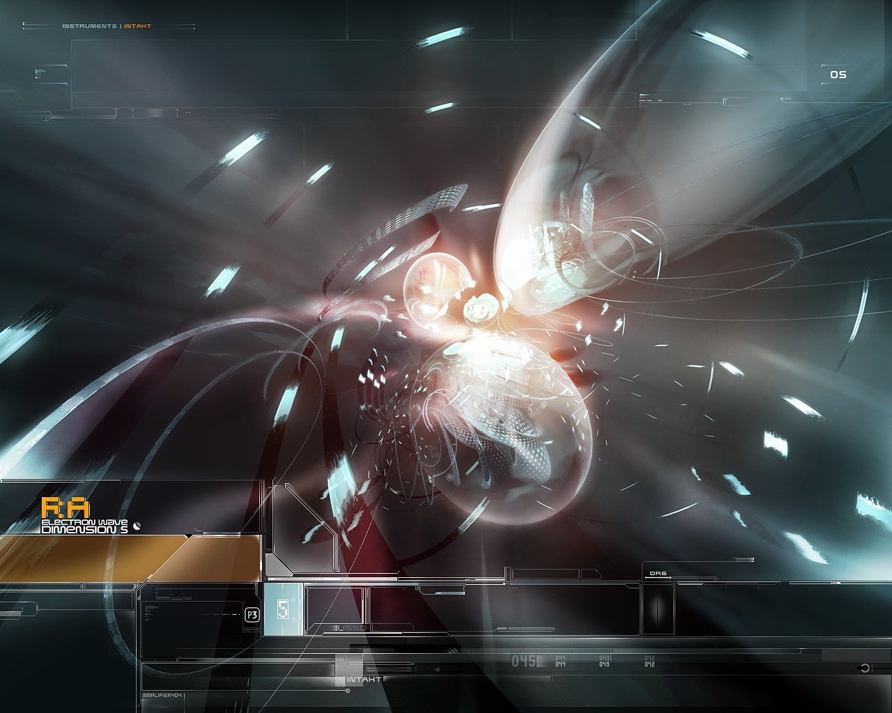 particles, complicated stuff, 720P, design, HD Wallpaper