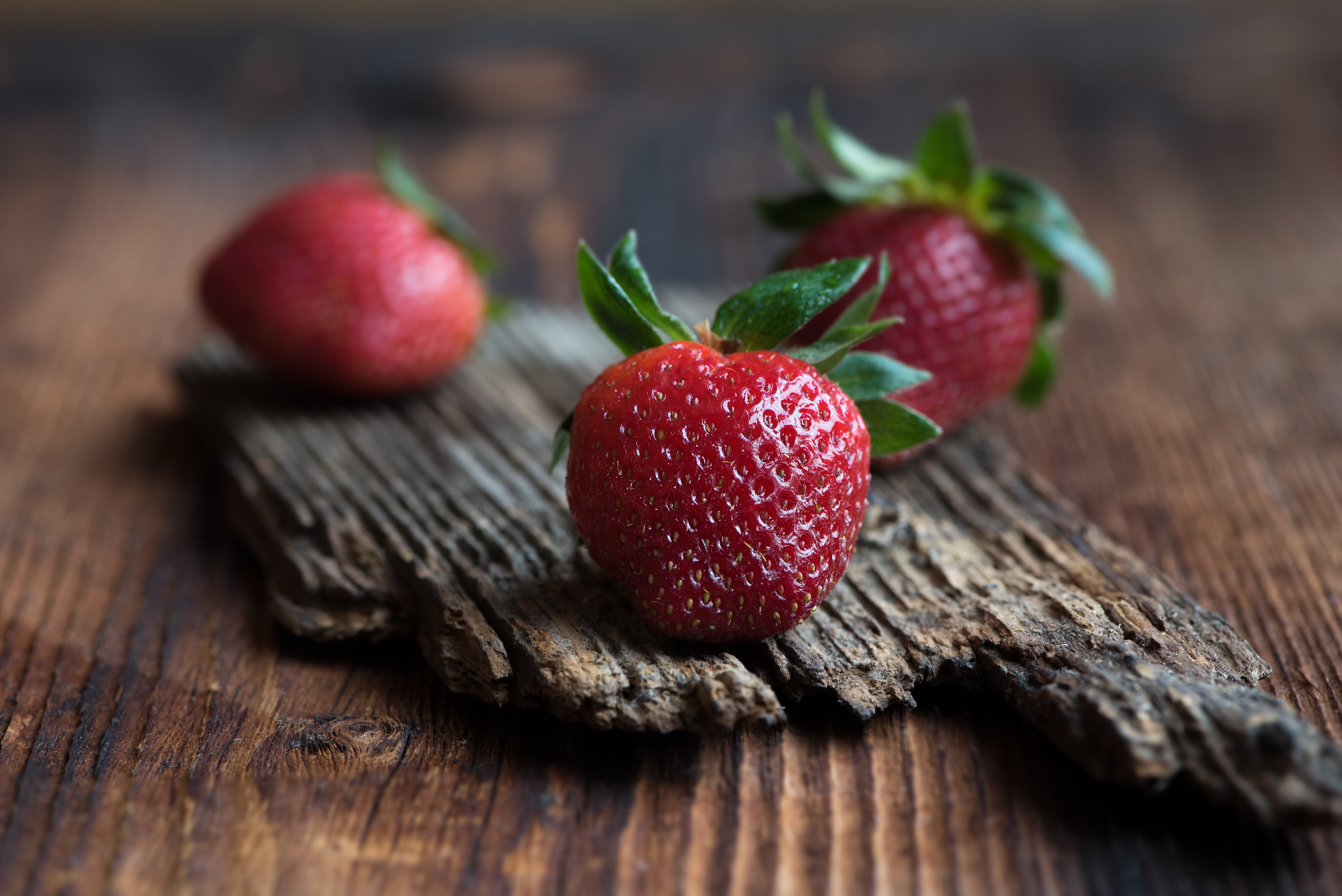delicious, strawberry, vitamins, selective focus, wellbeing, red, bless you, fruit, soft fruit, of course, healthy Eating, rustic, summer, berry Fruit, HD Wallpaper