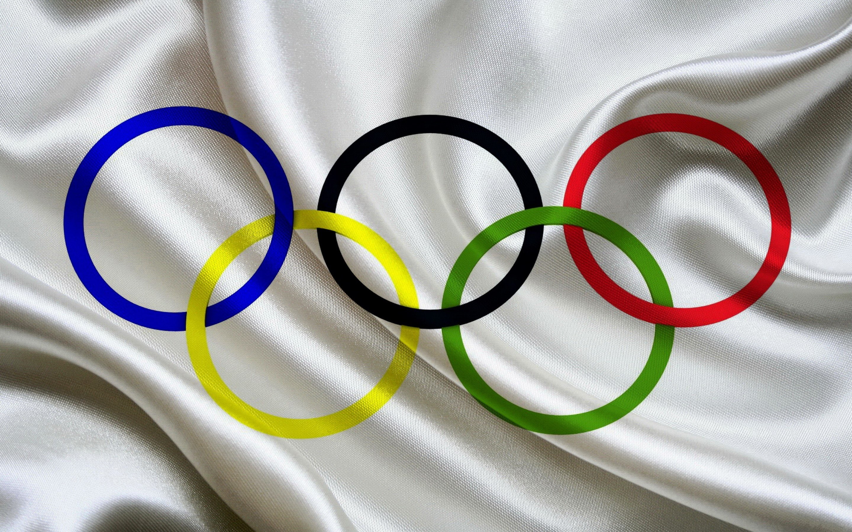 2K, Flag, olympic, symbols, HD Wallpaper