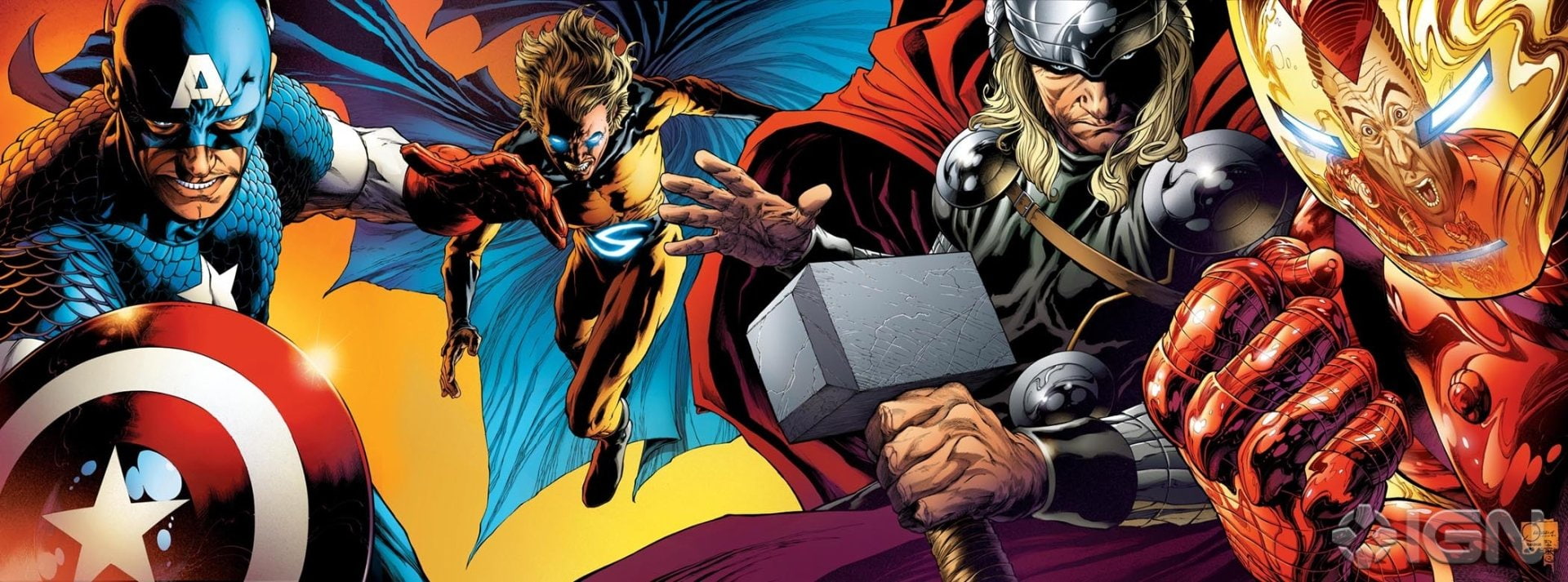Iron Man, Avengers, 1080P, Thor, The Avengers, Captain America, Sentry (Comics), HD Wallpaper