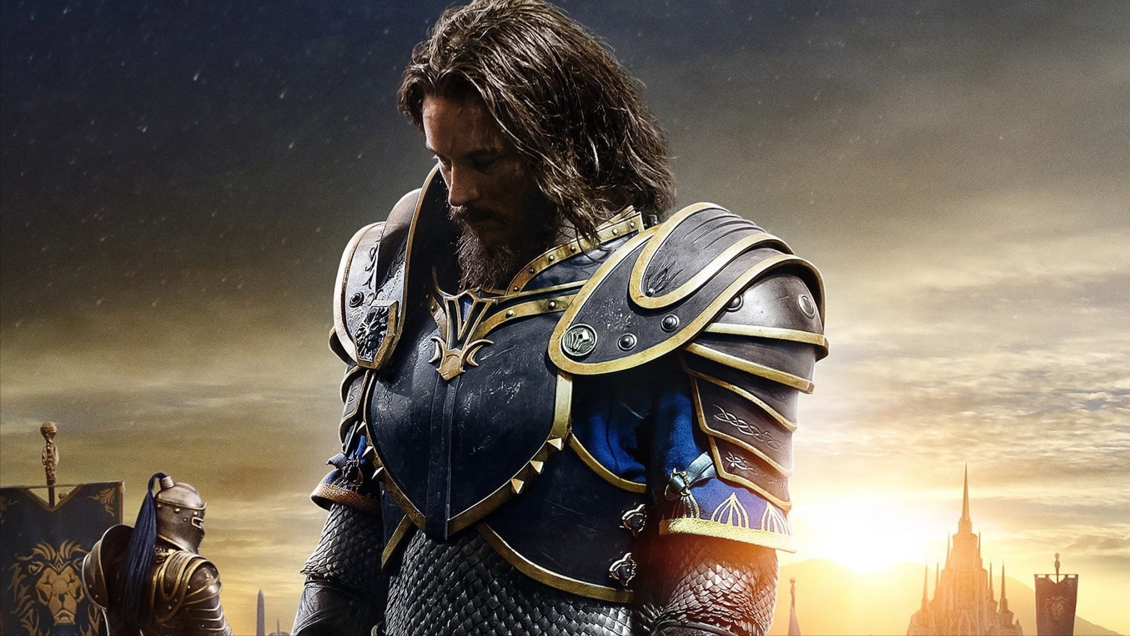 outdoors, men, adult, real people, one person, sky, standing, three quarter length, front view, waist up, warcraft, lifestyles, 2016 movies, leisure activity, HD Wallpaper