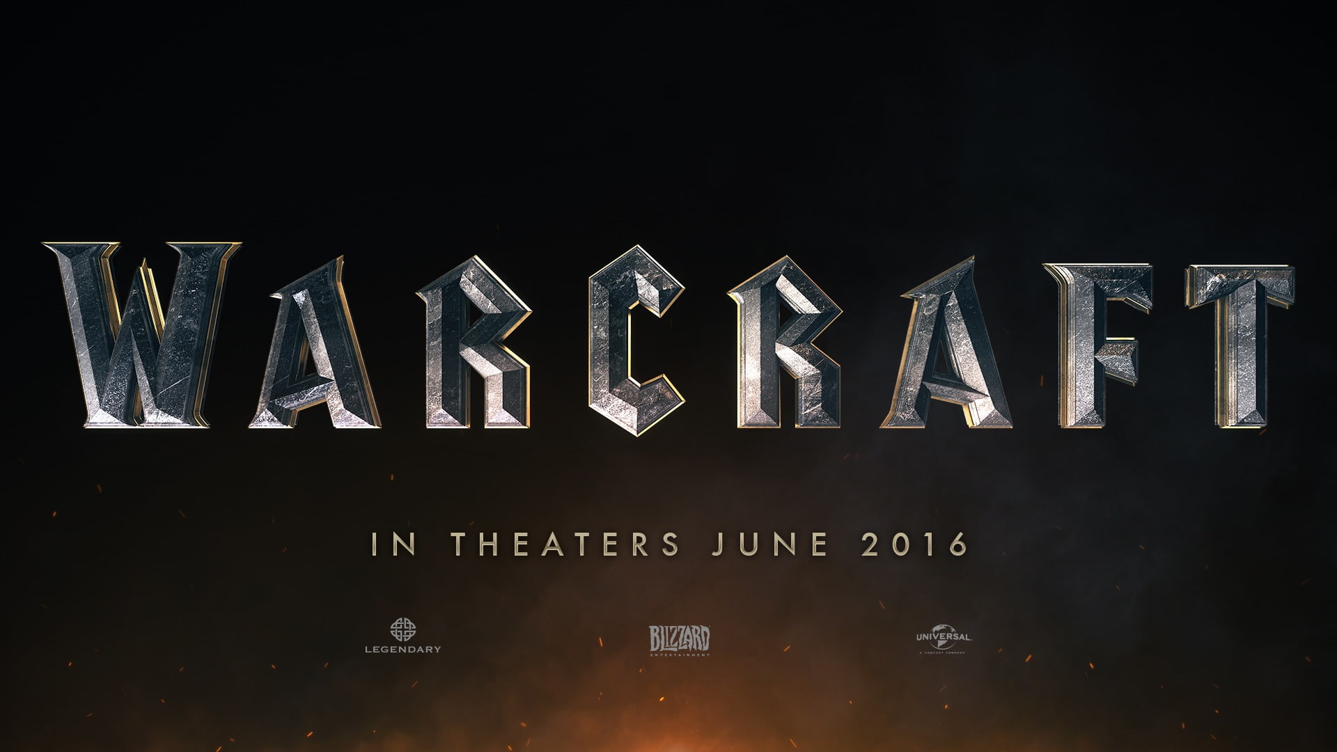 1080P, warcraft, in a row, close-up, western script, night, poster, script, sign, black background, no people, information, letter, white color, communication, HD Wallpaper