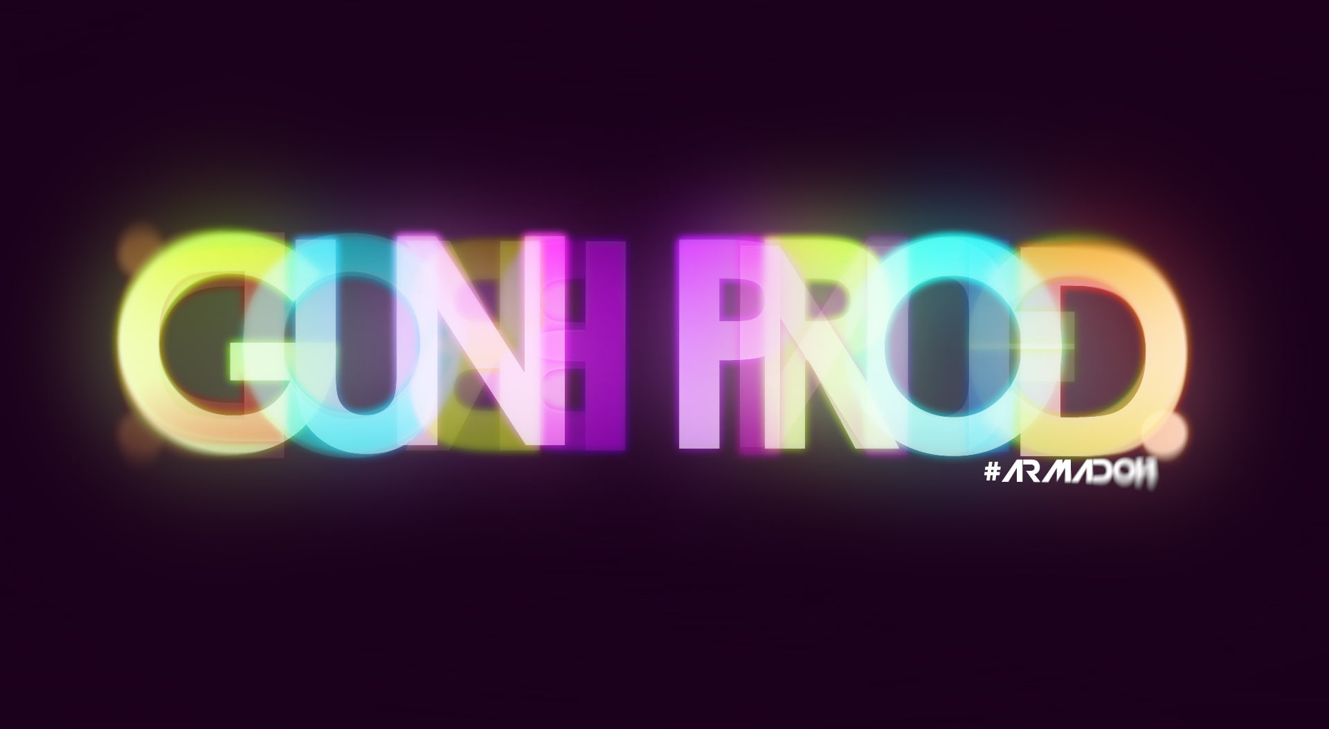1080P, communication, aero, text, indoors, single word, vector art, glowing, illuminated, sign, gun, creative, purple, no people, Typography, amazing, HD Wallpaper